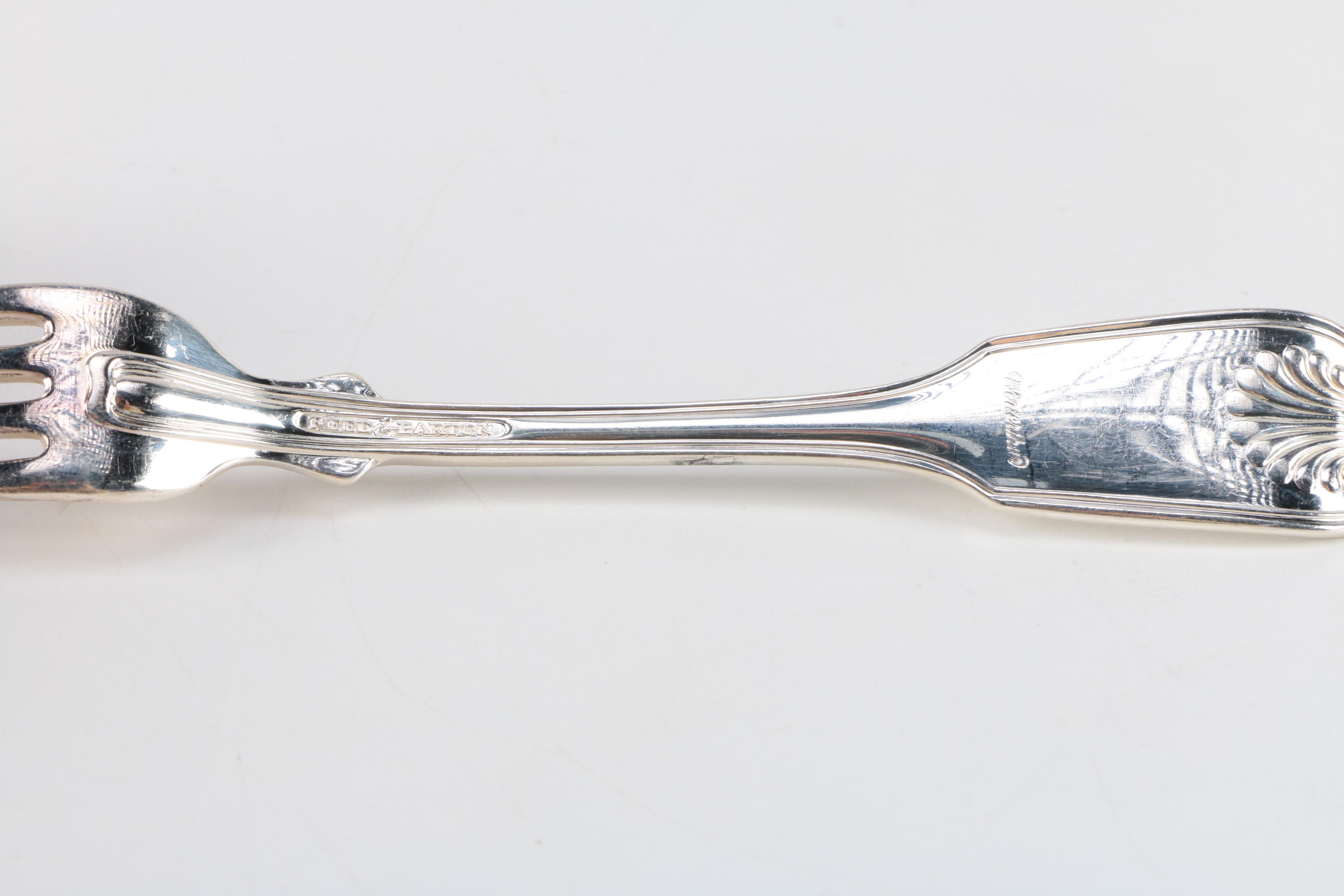 Sheffield Silver Co. Silver Plate Pie Server with Additional Silver Plate