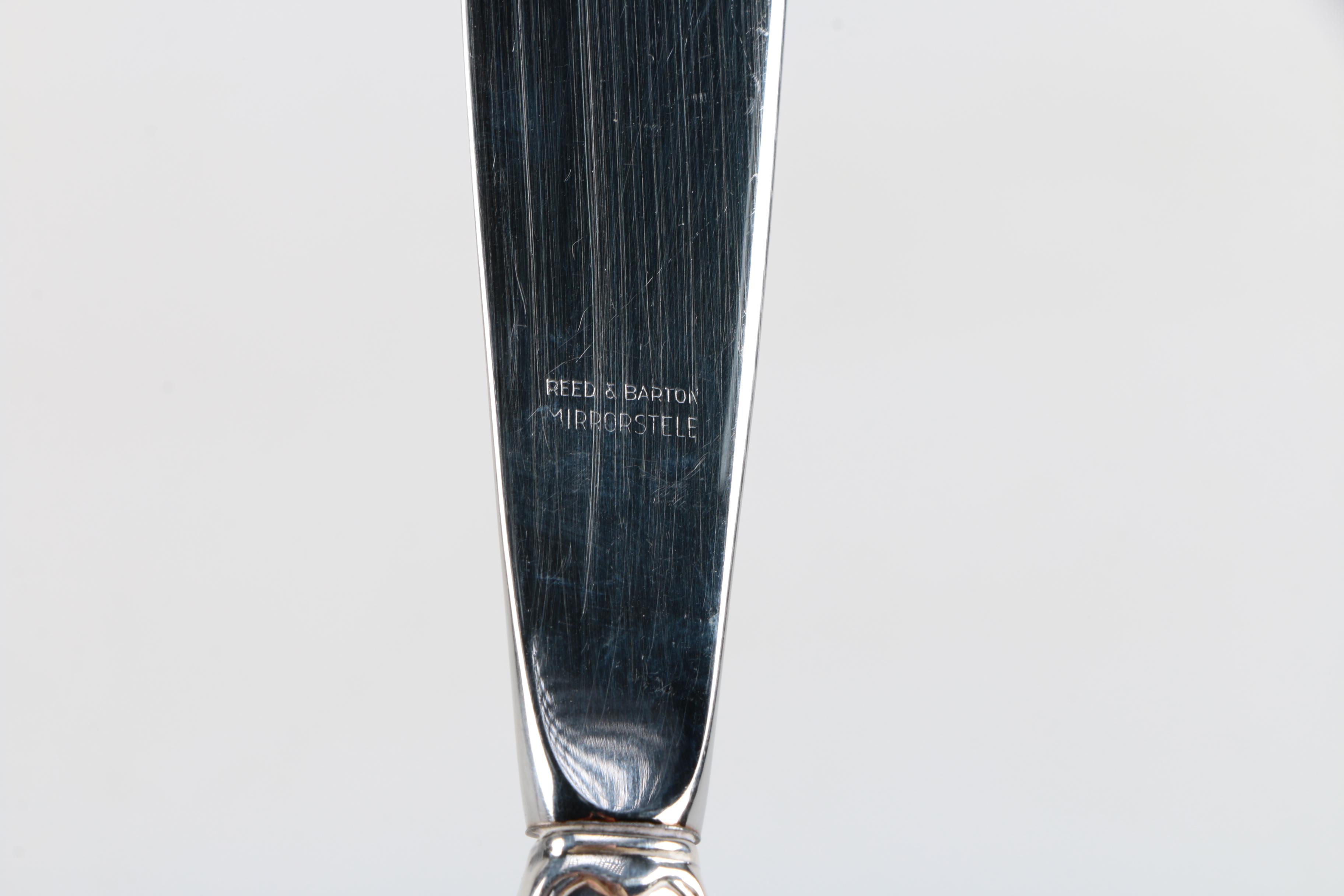 Sheffield Silver Co. Silver Plate Pie Server with Additional Silver Plate