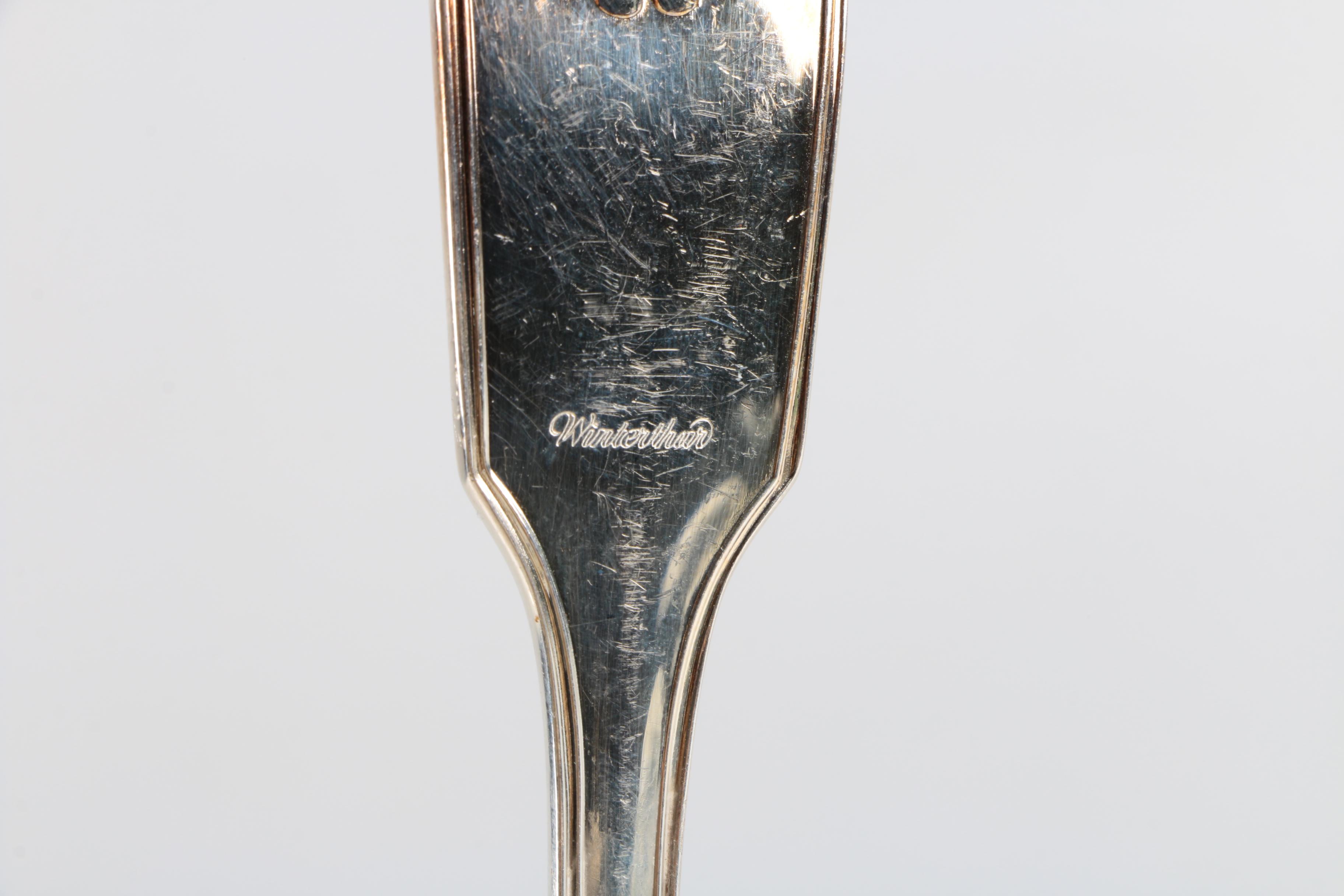 Sheffield Silver Co. Silver Plate Pie Server with Additional Silver Plate