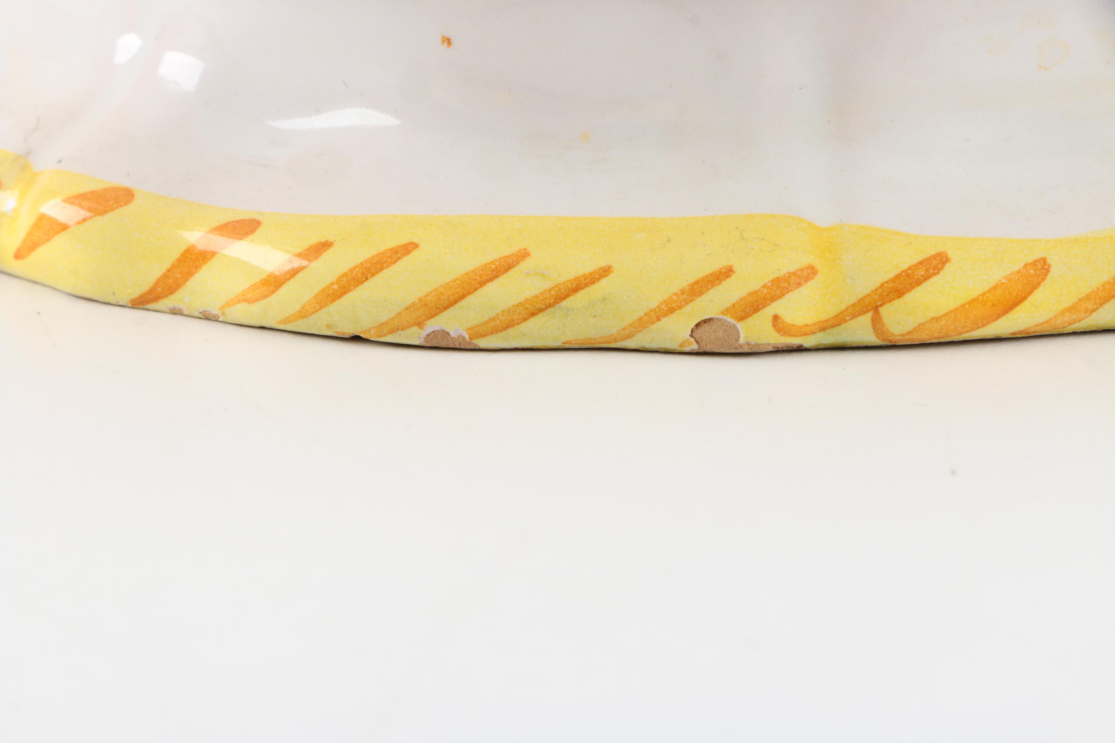 Hand-Painted Italian Ceramic Soup Tureen