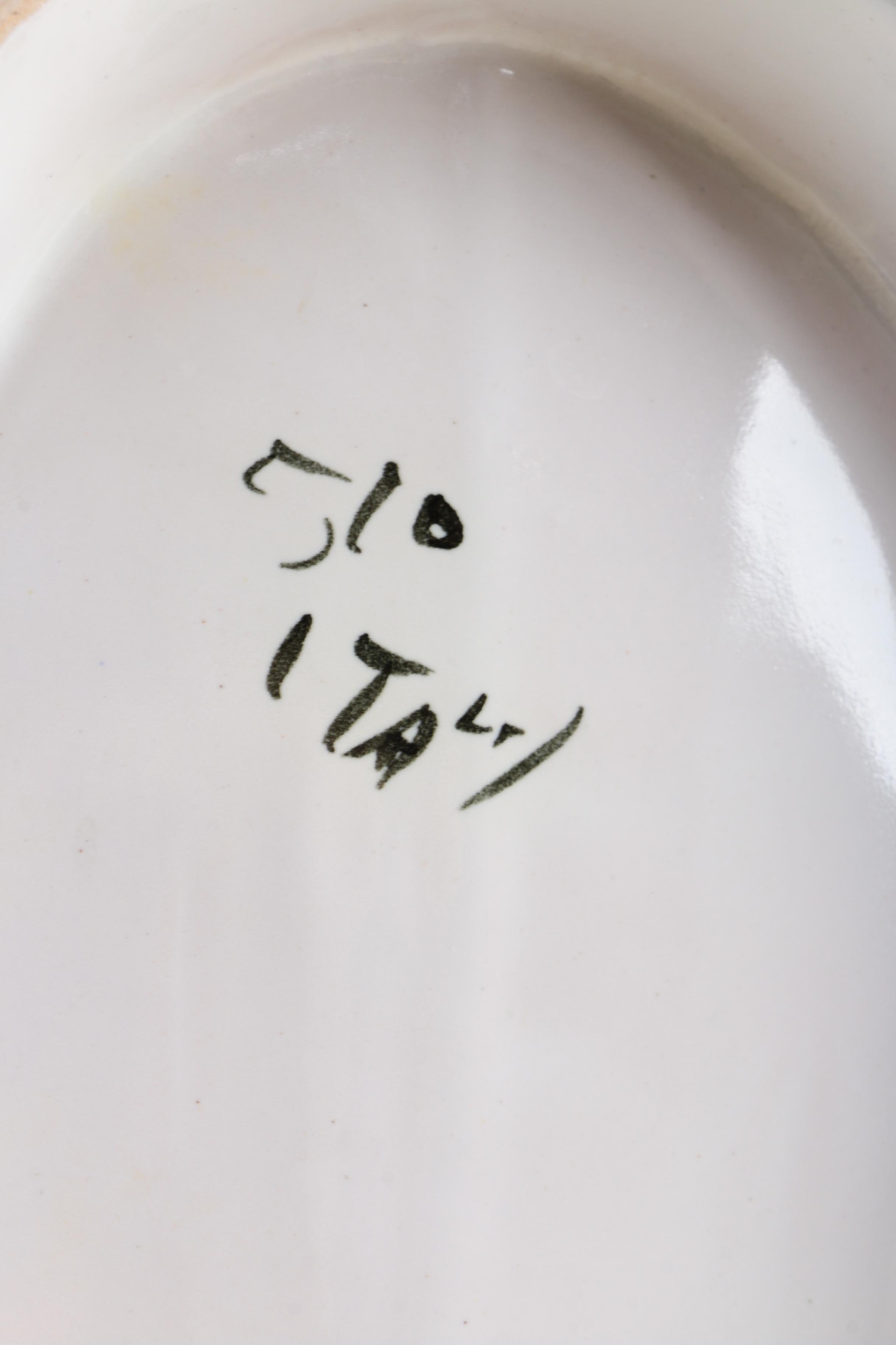 Hand-Painted Italian Ceramic Soup Tureen