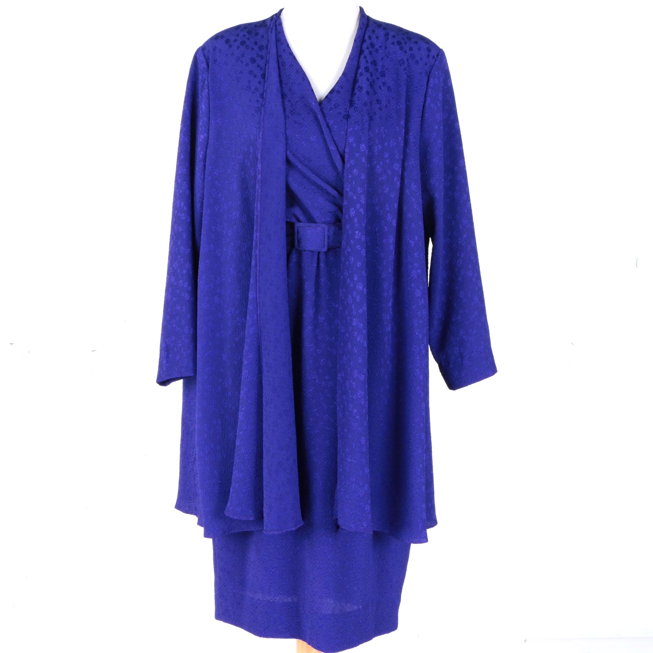 Women's Vintage Toni Todd Dress with Matching Jacket