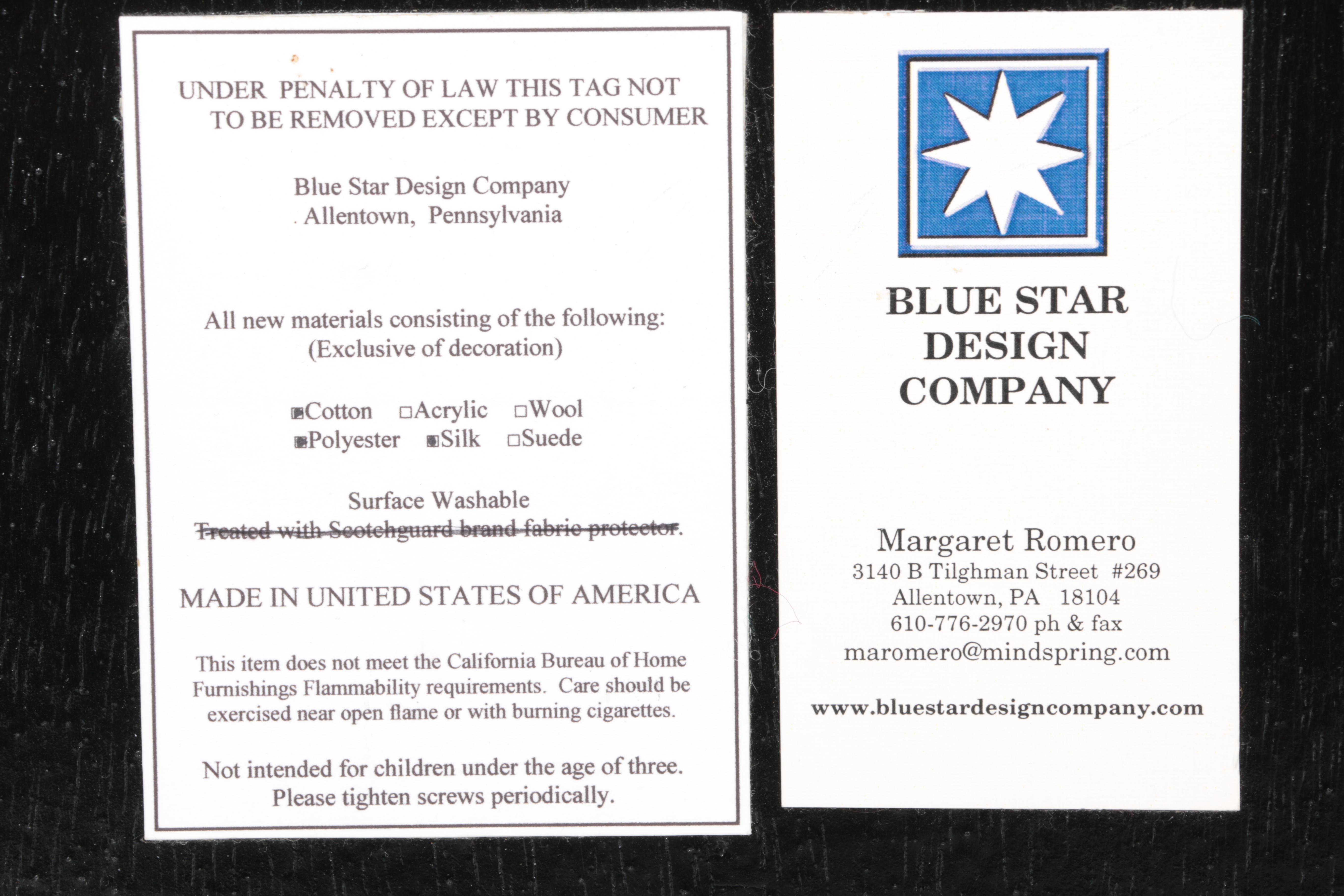 Upholstered Ottoman by Margaret Romero