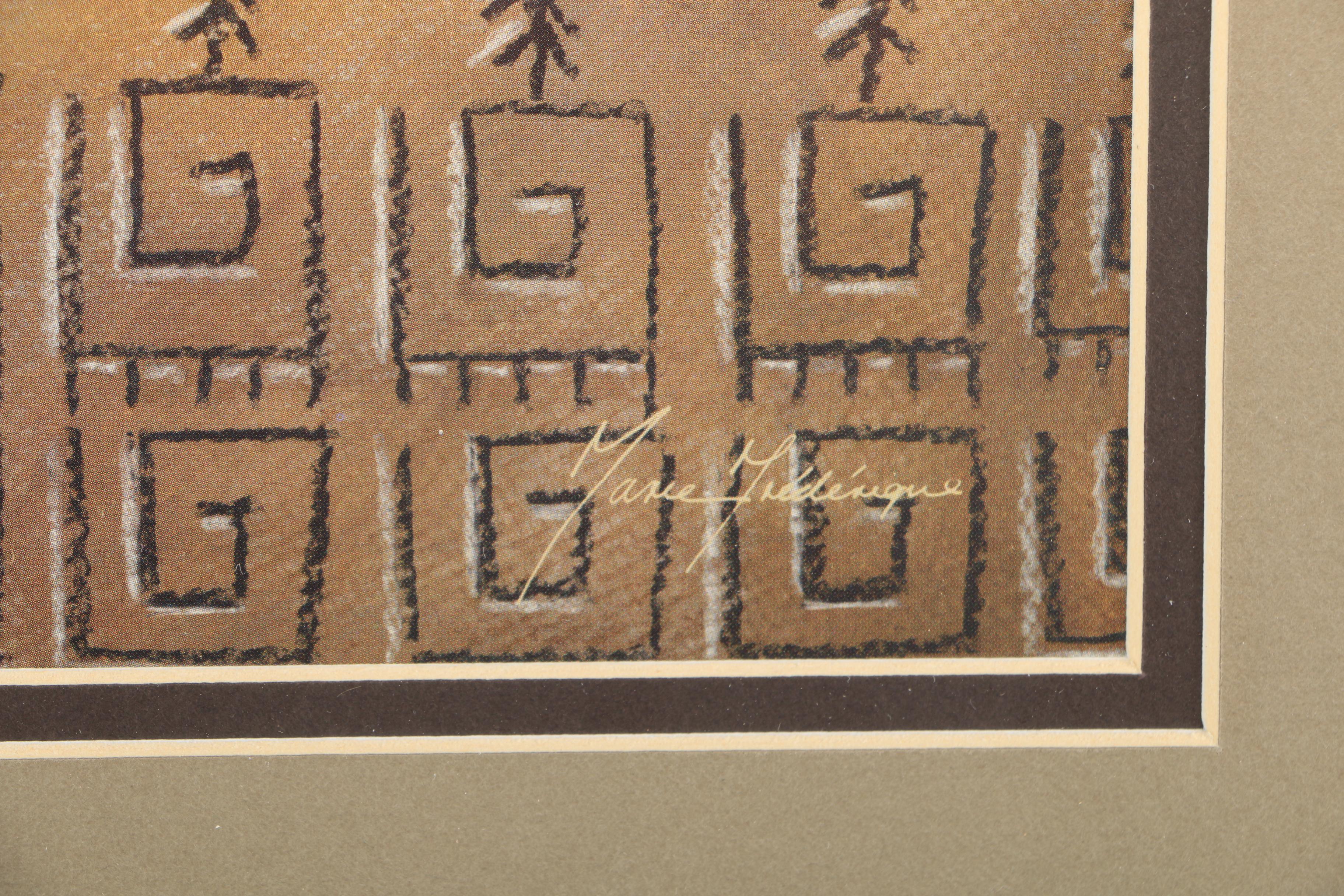 Offset Lithograph After Marie Frédérique