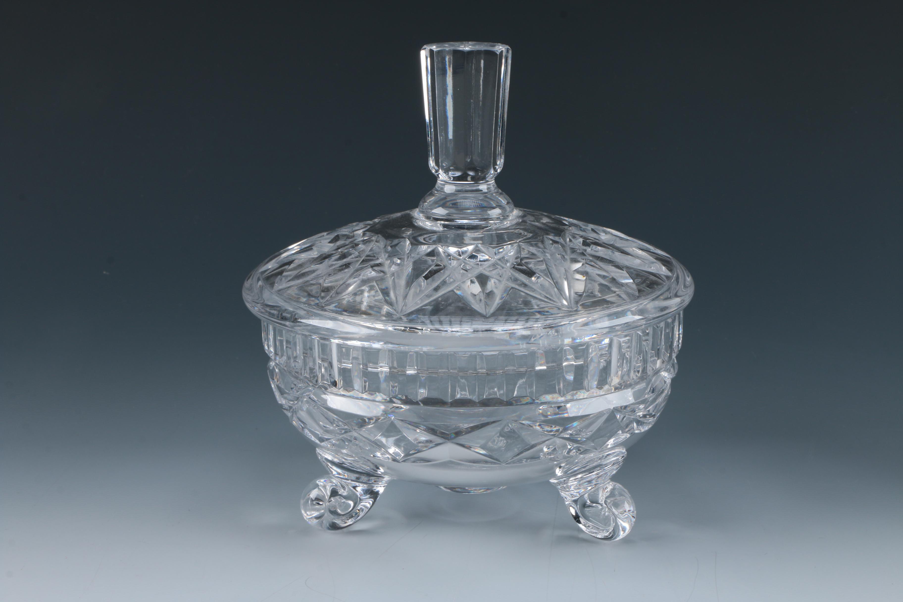 Cut Glass Serveware and Décor