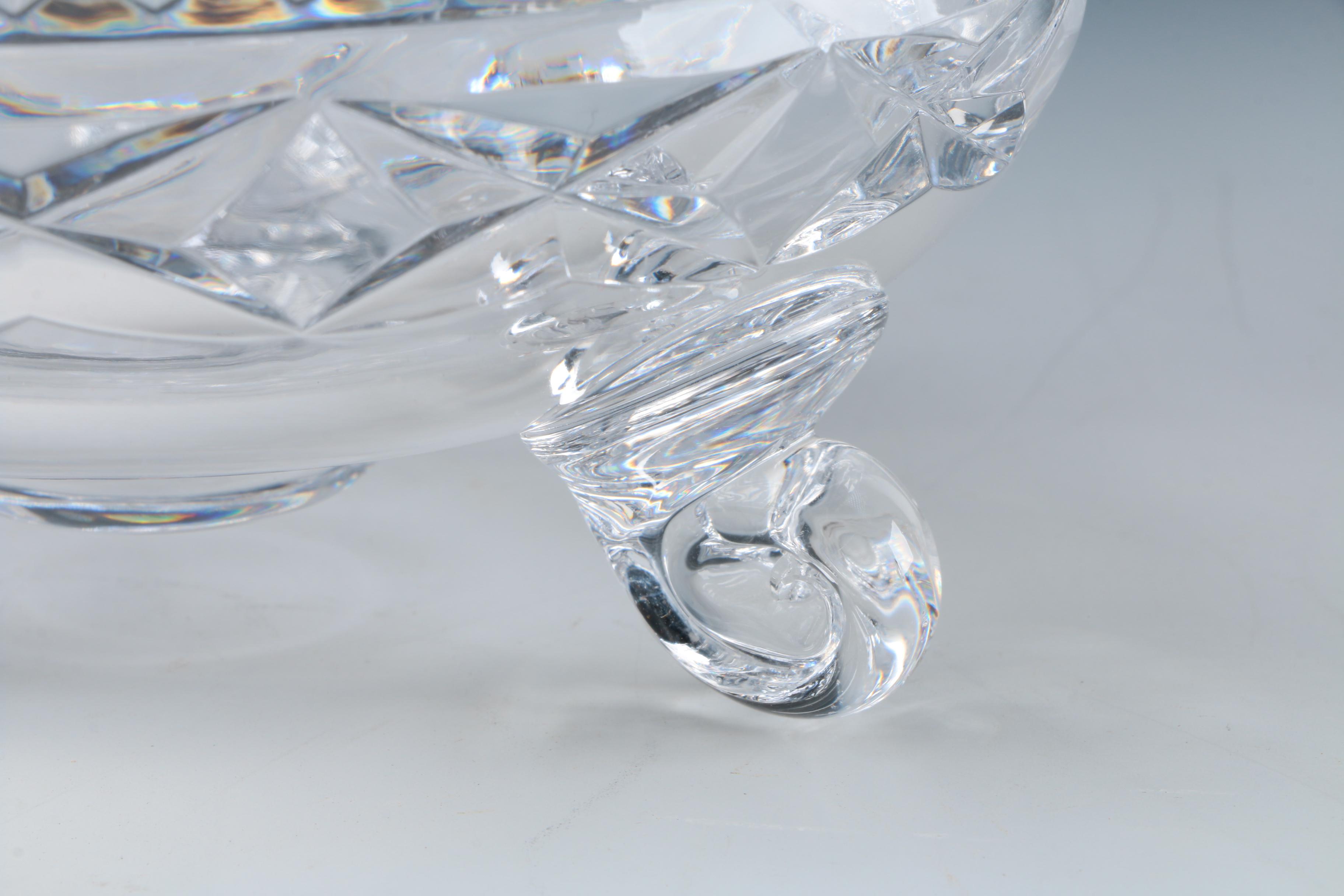 Cut Glass Serveware and Décor