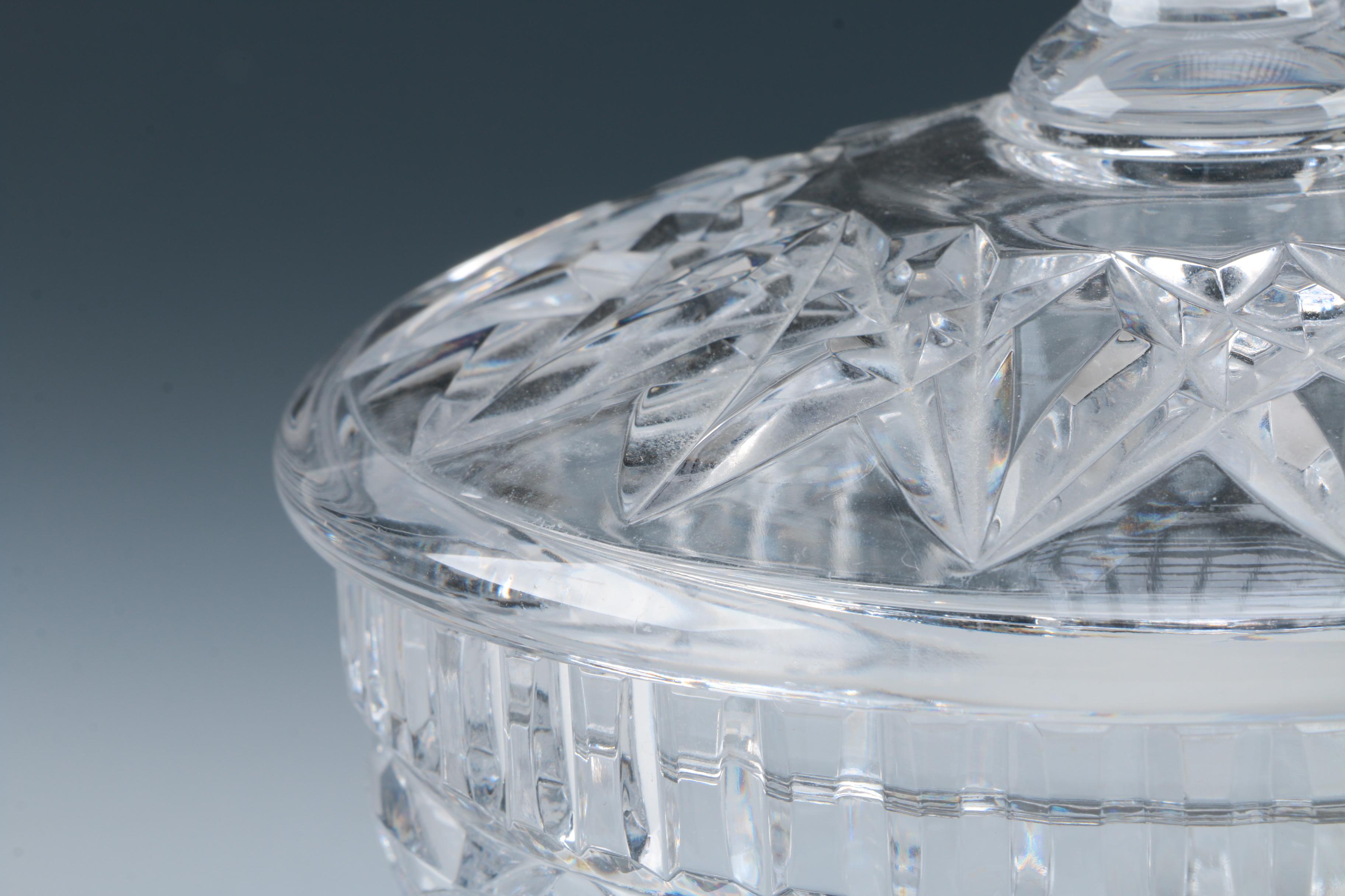 Cut Glass Serveware and Décor