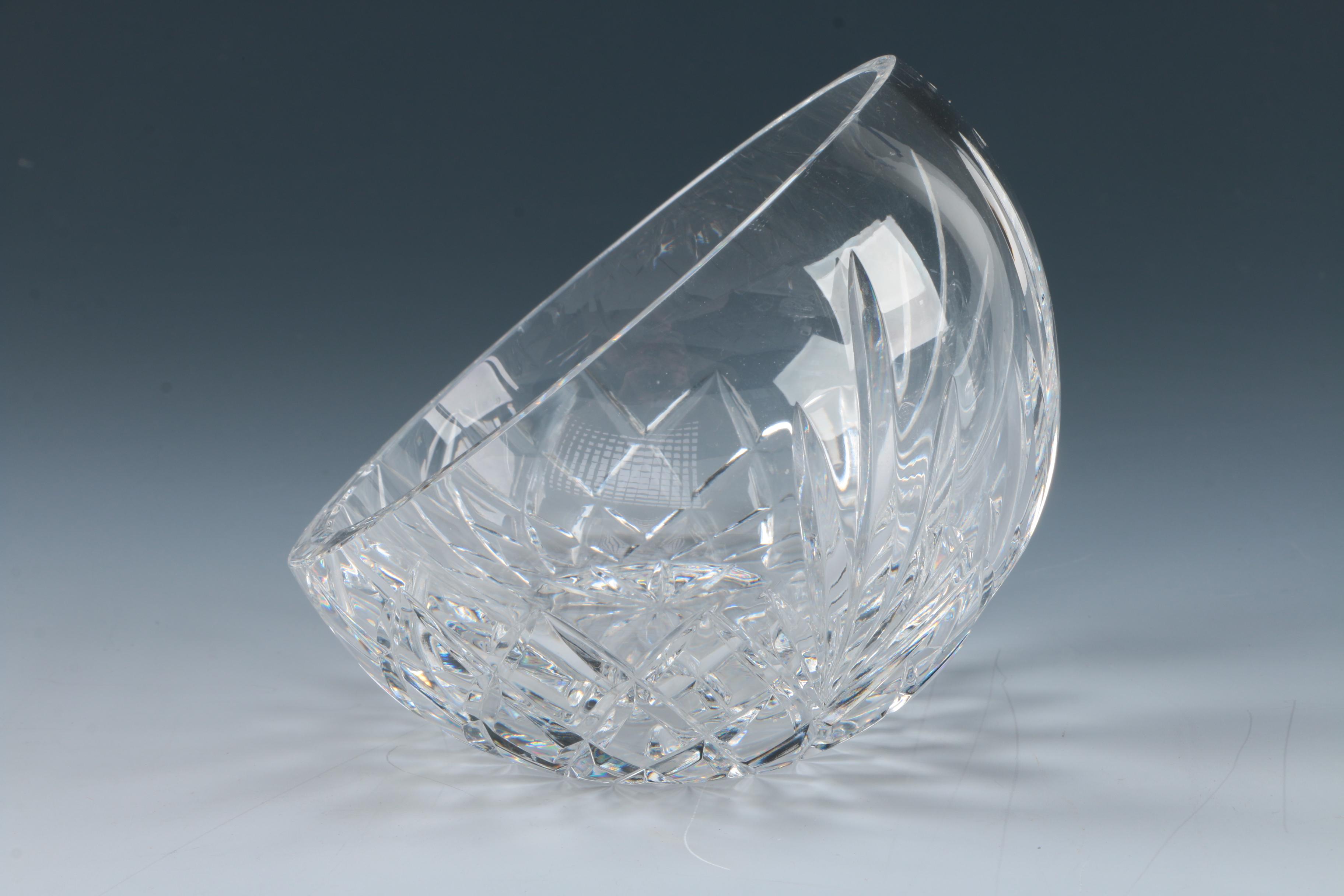 Cut Glass Serveware and Décor