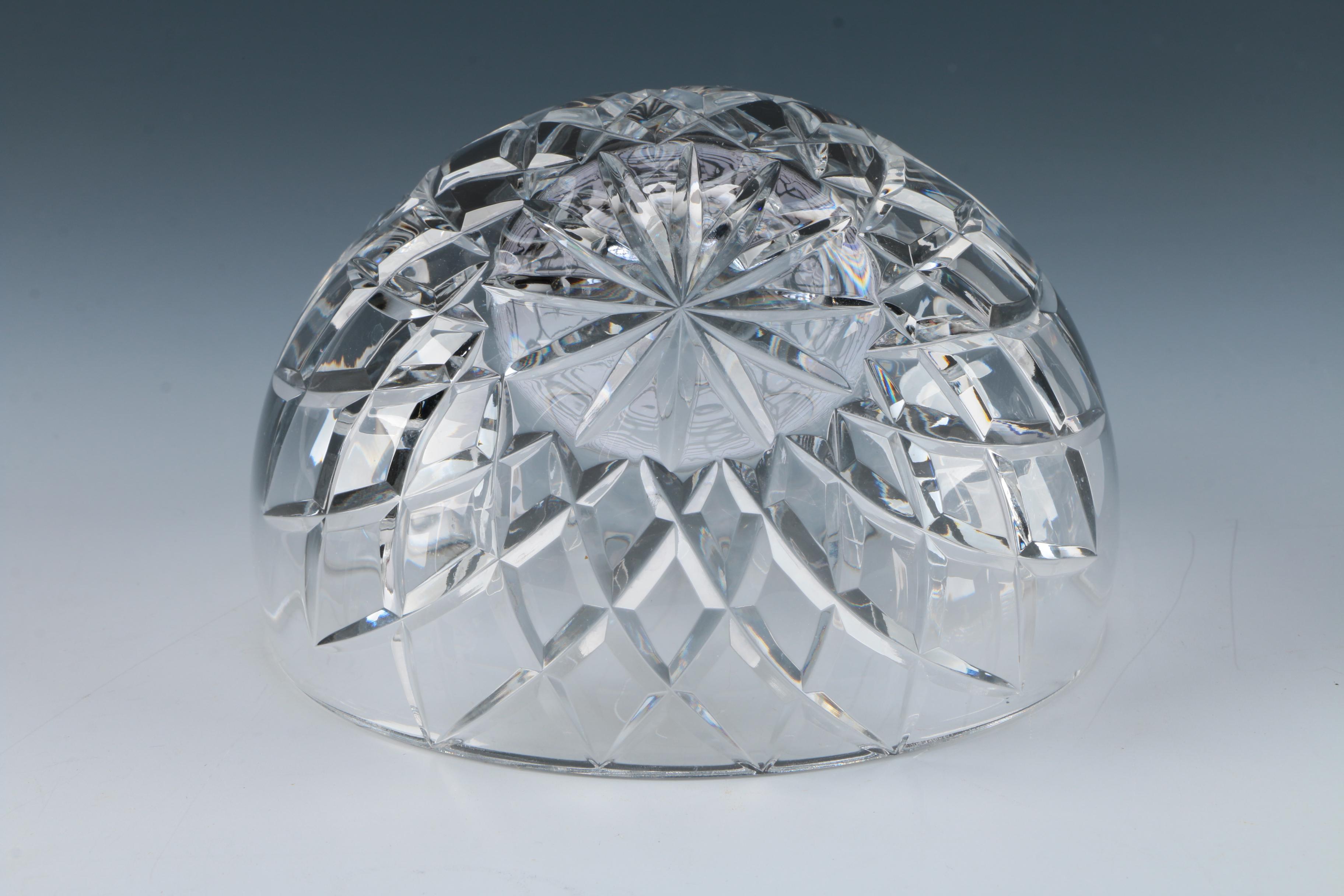 Cut Glass Serveware and Décor