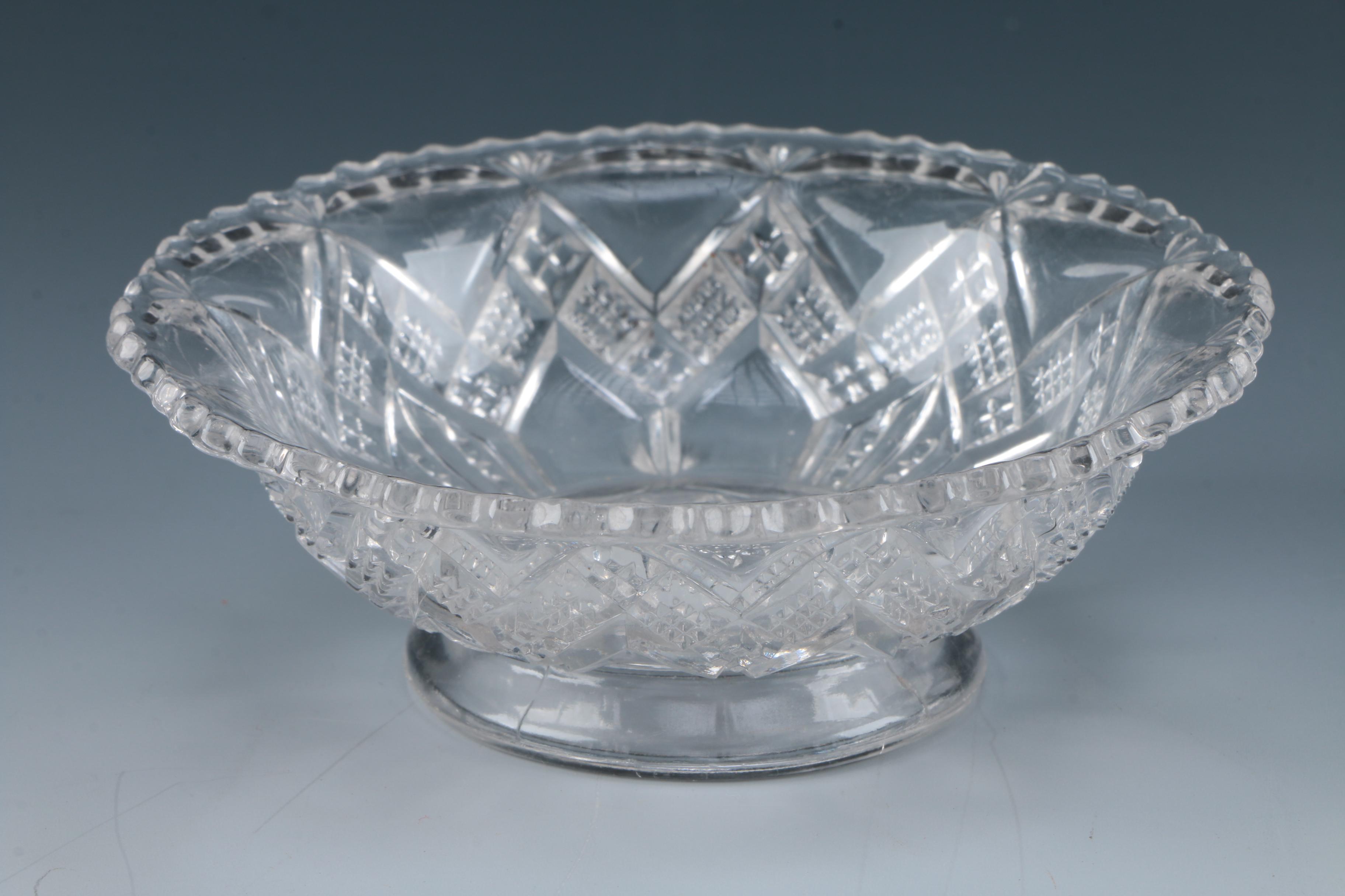 Cut Glass Serveware and Décor