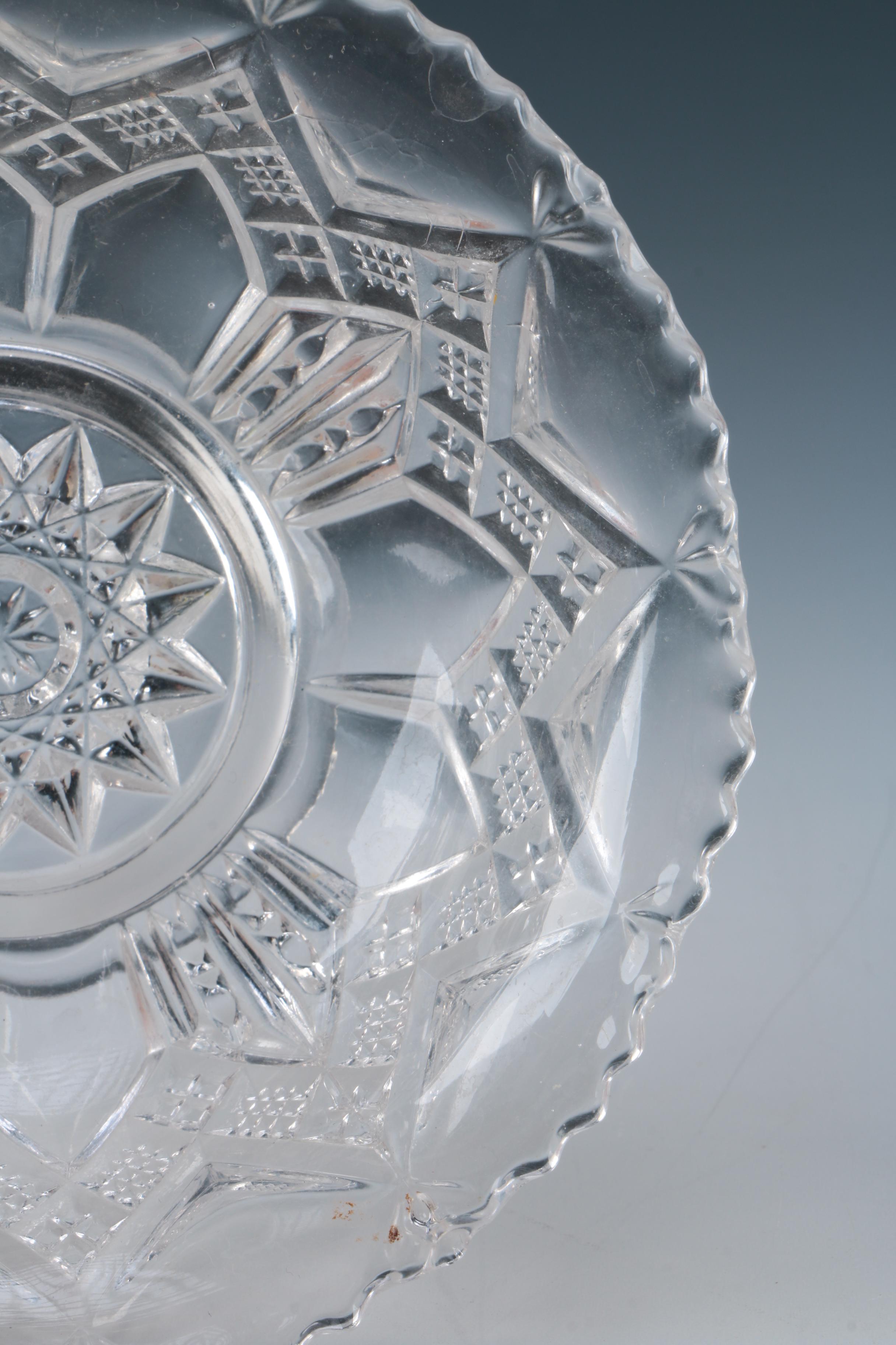 Cut Glass Serveware and Décor