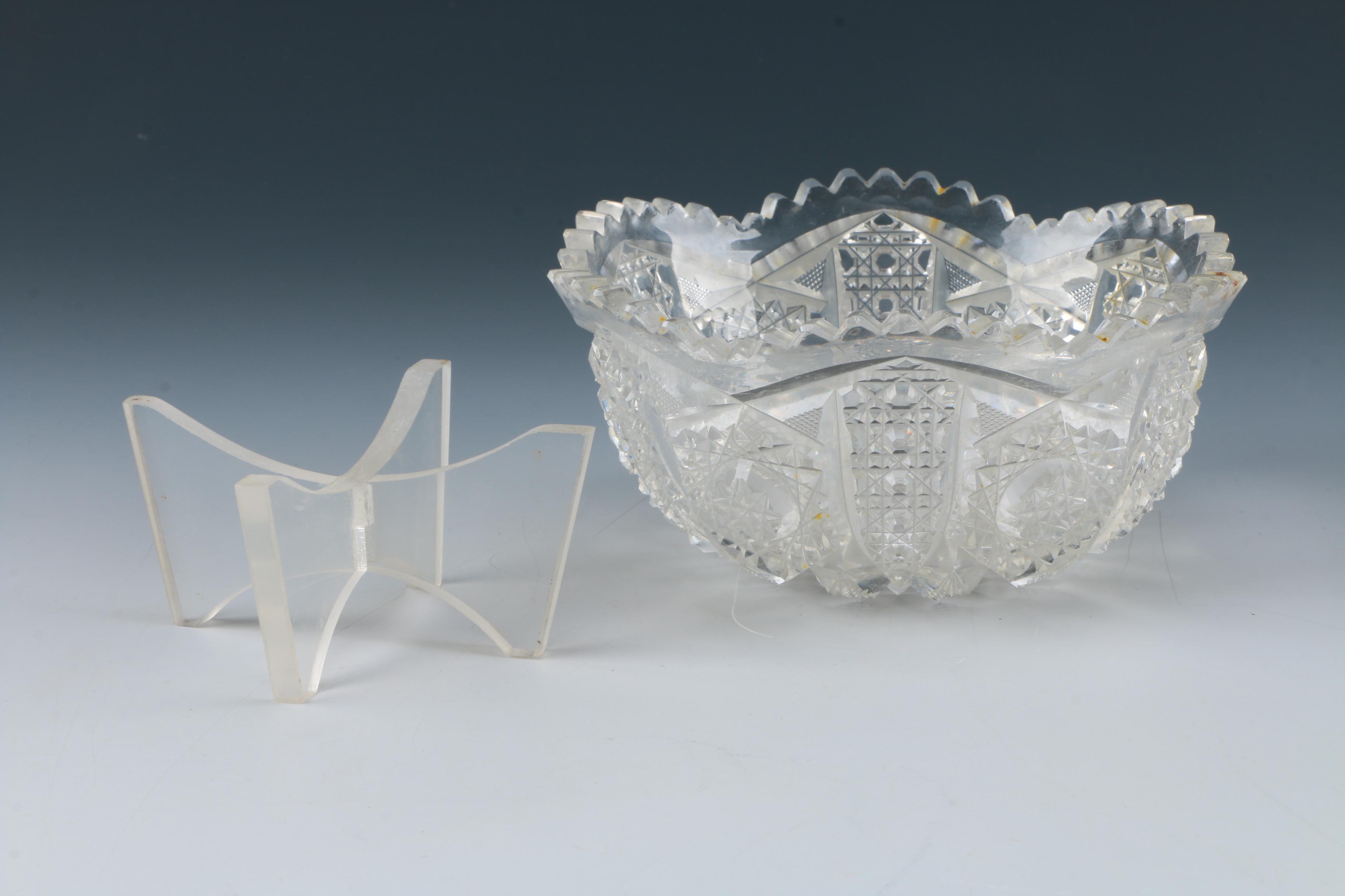 Cut Glass Serveware and Décor