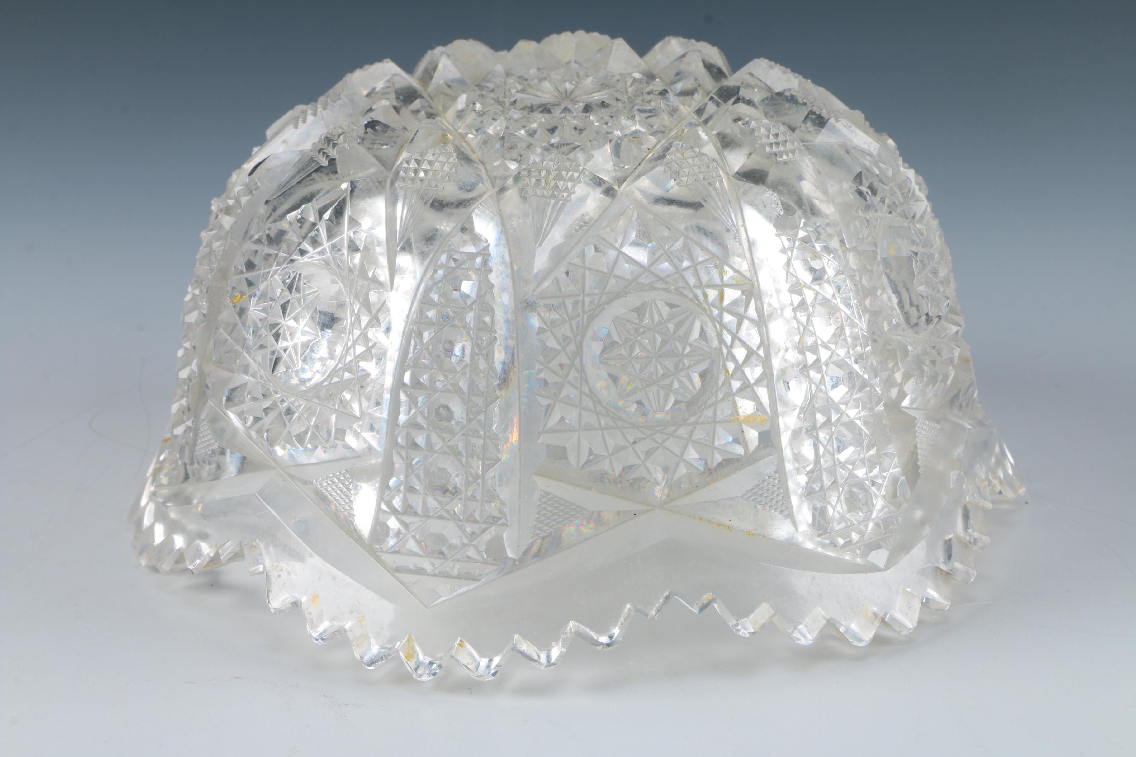 Cut Glass Serveware and Décor