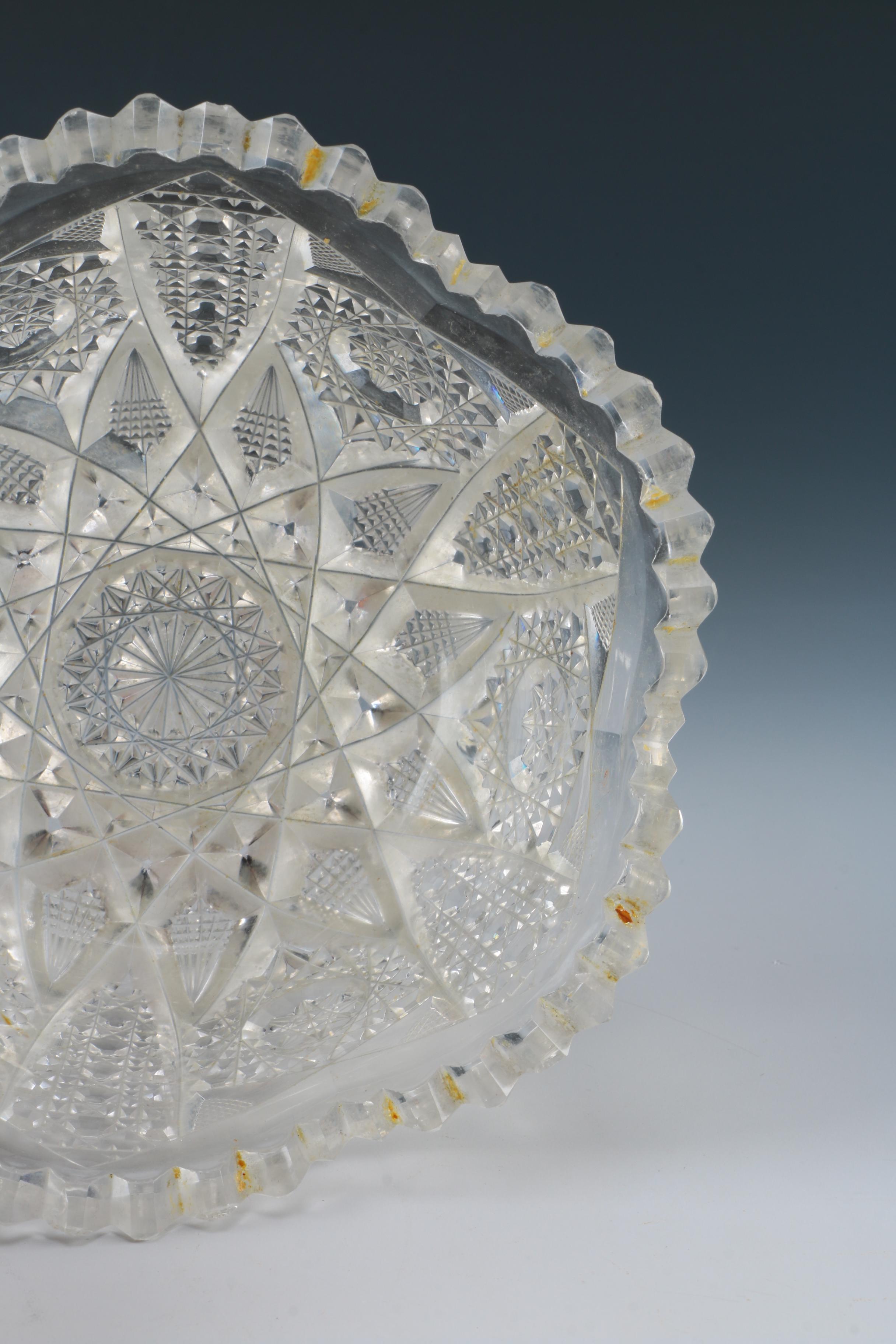 Cut Glass Serveware and Décor