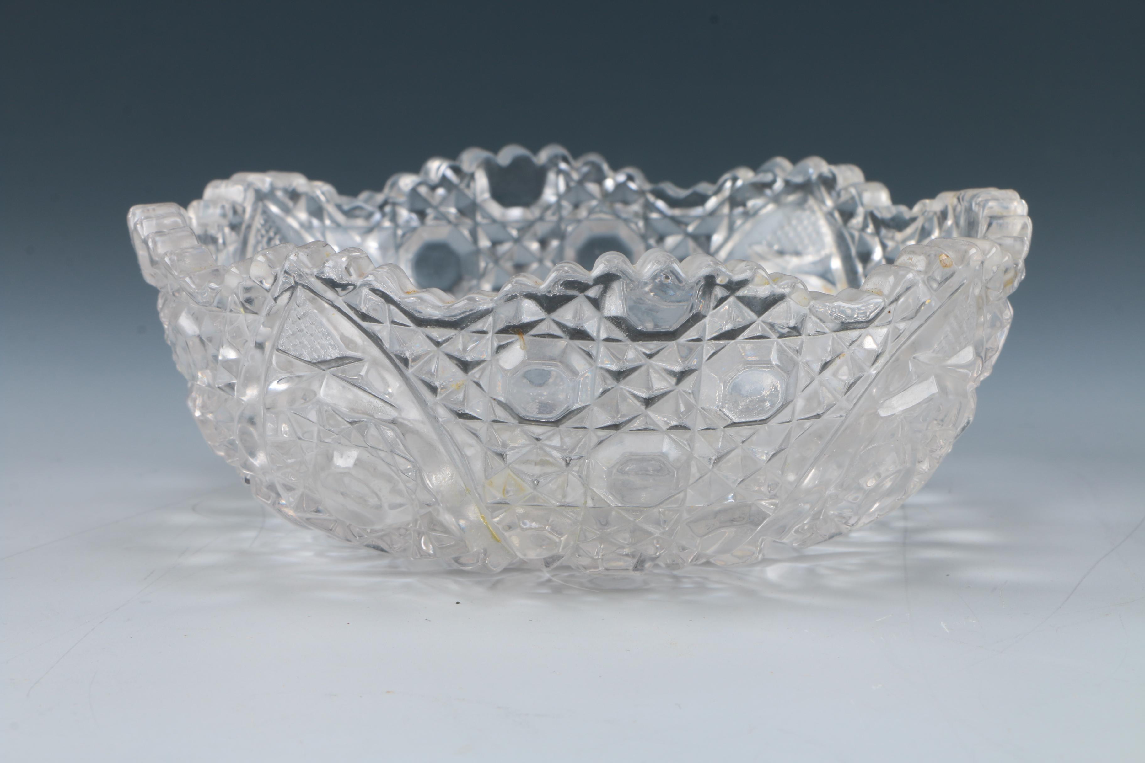 Cut Glass Serveware and Décor