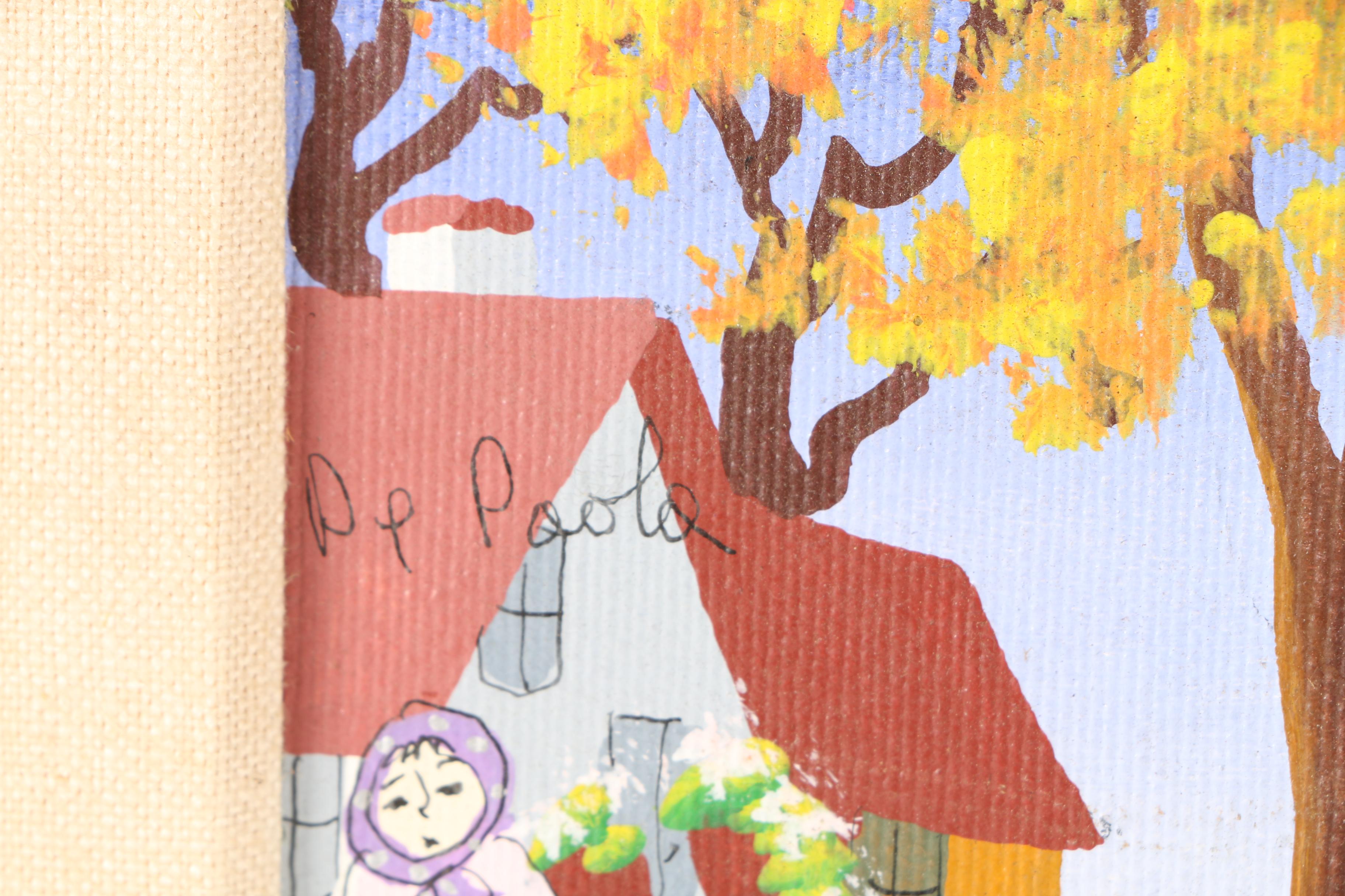 De Poolee Gouache Paintings of a Village