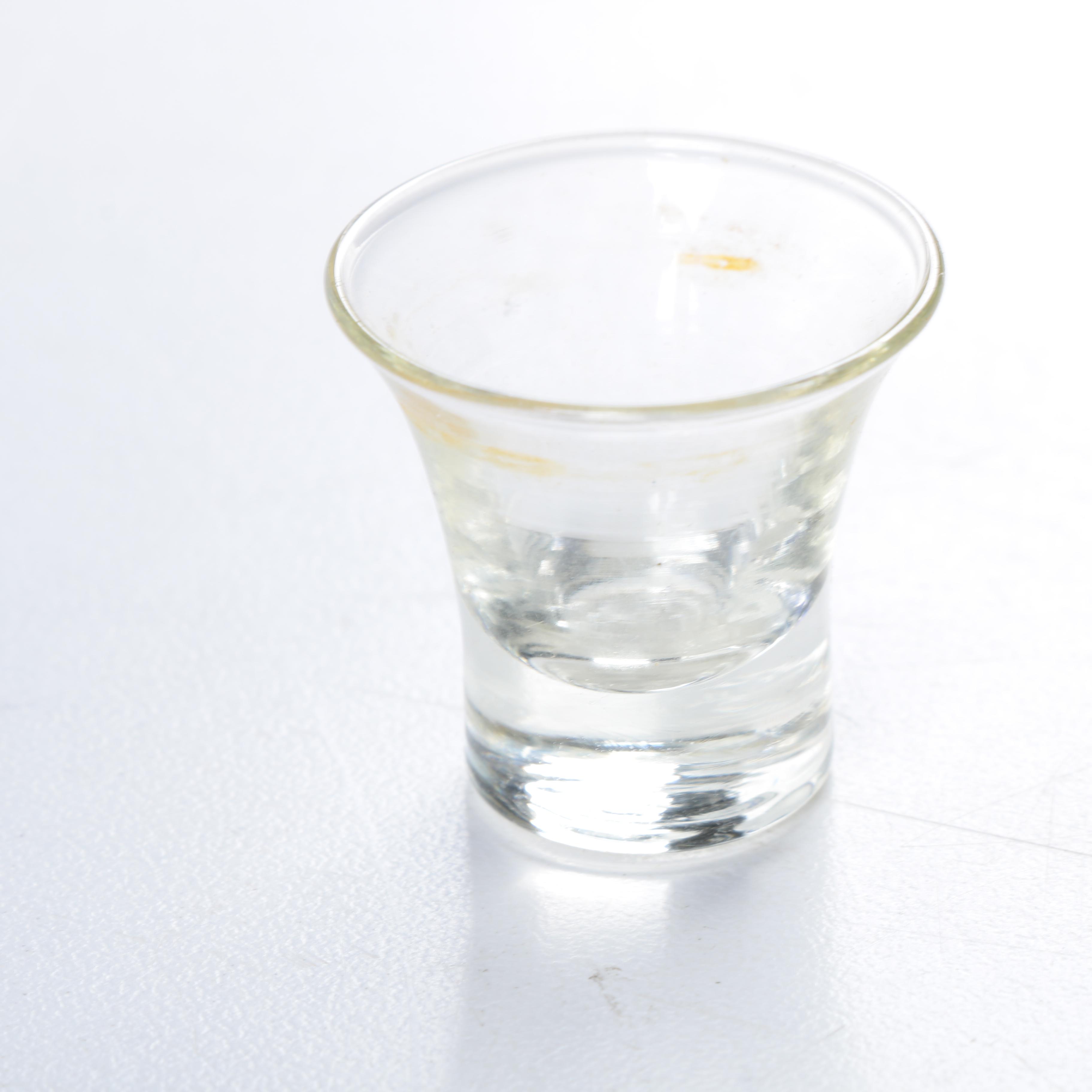 Antique Bohemian Cobalt Blue Glass Egg Shaped Liquor Set