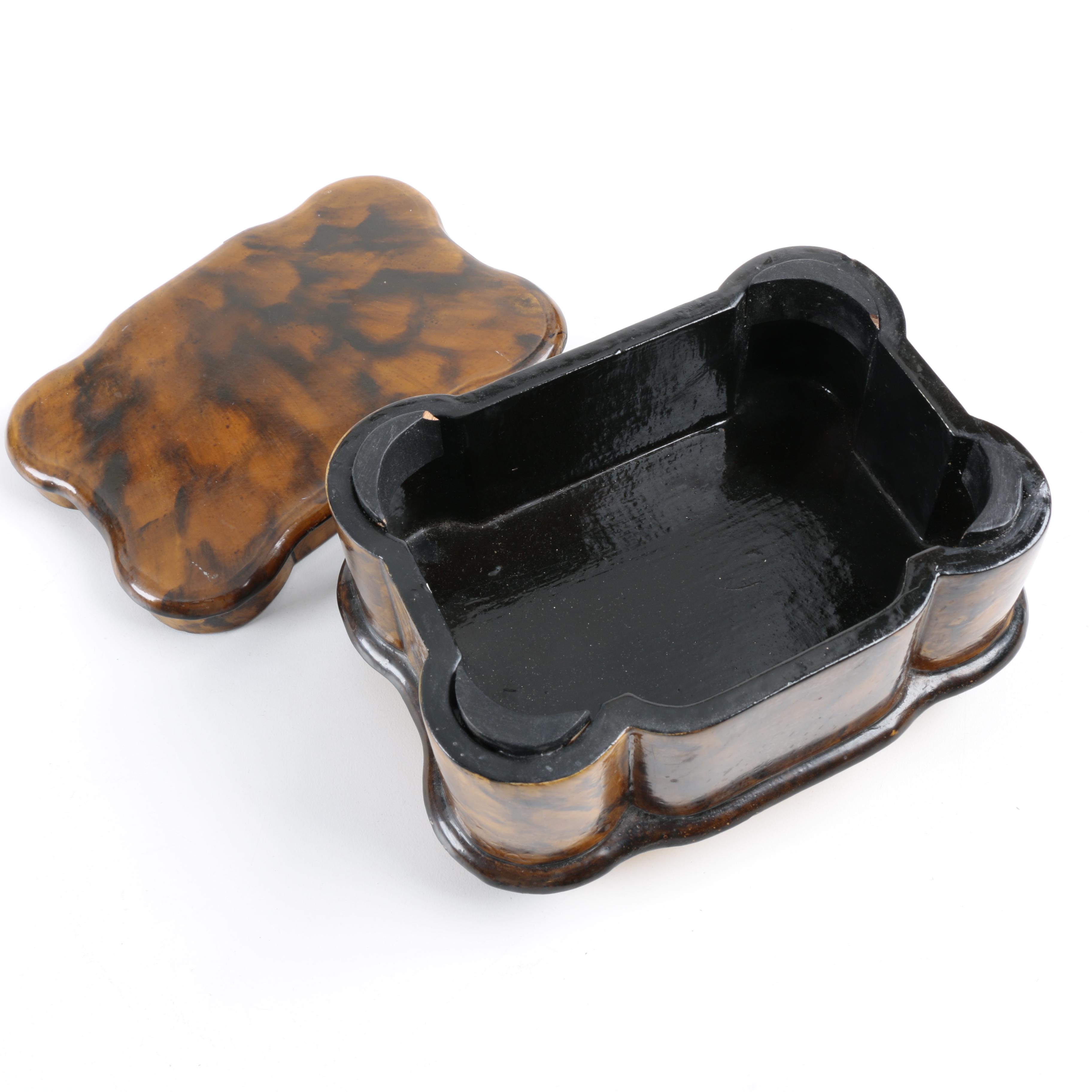 Faux Finish Wooden Box