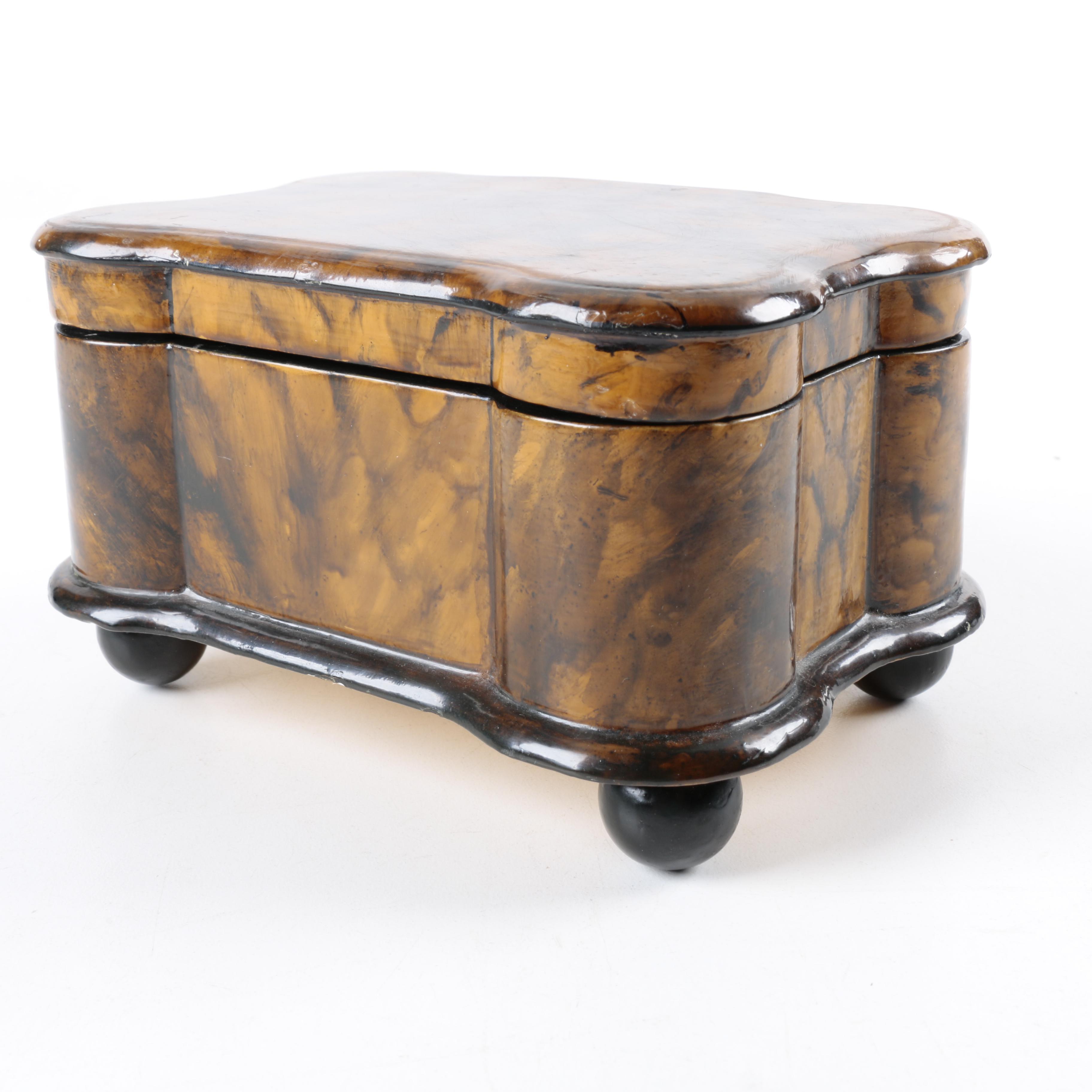 Faux Finish Wooden Box