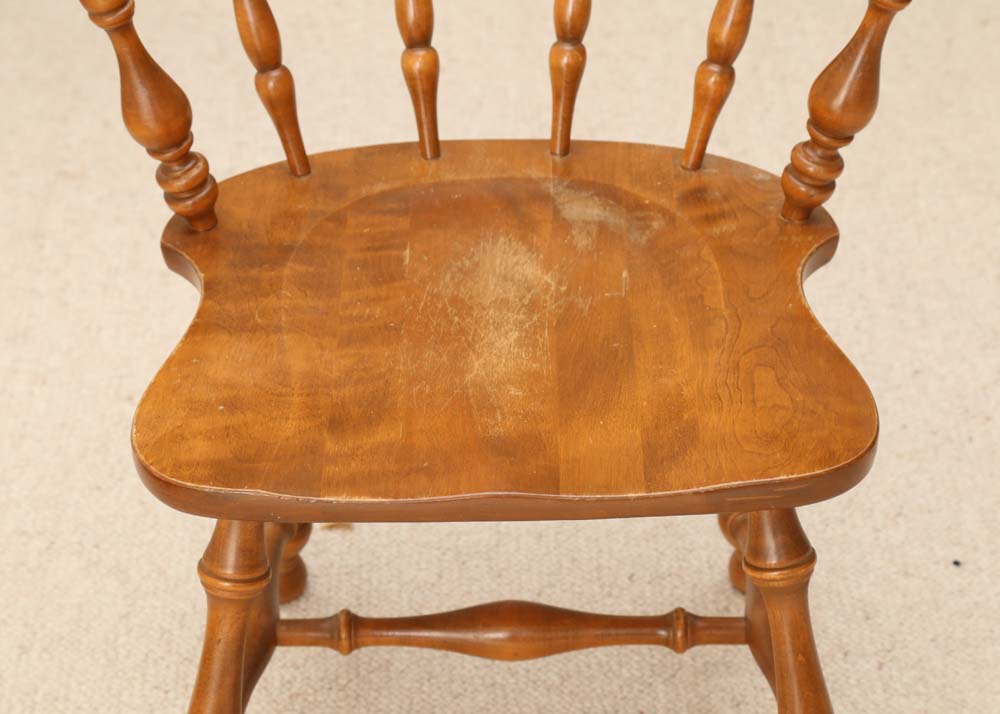 Vintage Ethan Allen "Early American" Captains Chairs