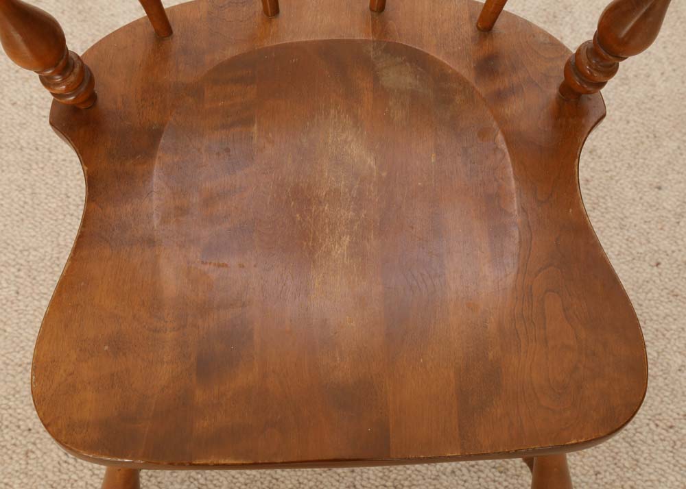 Vintage Ethan Allen "Early American" Captains Chairs