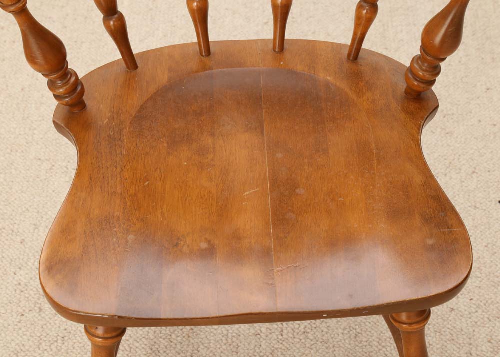 Vintage Ethan Allen "Early American" Captains Chairs