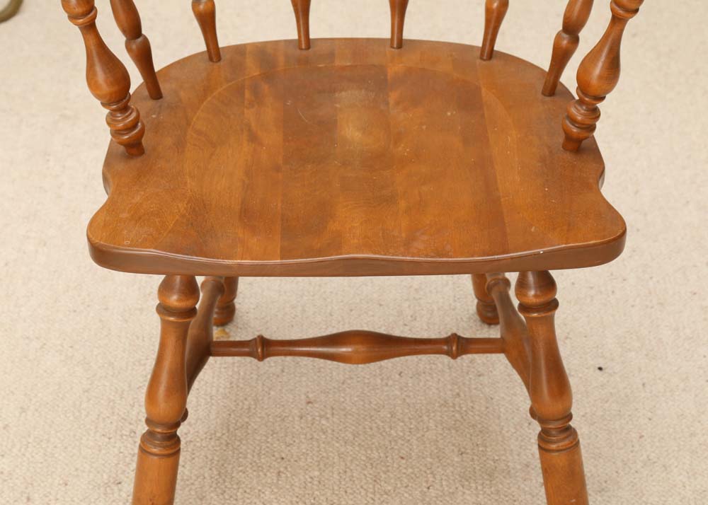 Vintage Ethan Allen "Early American" Captians Chair