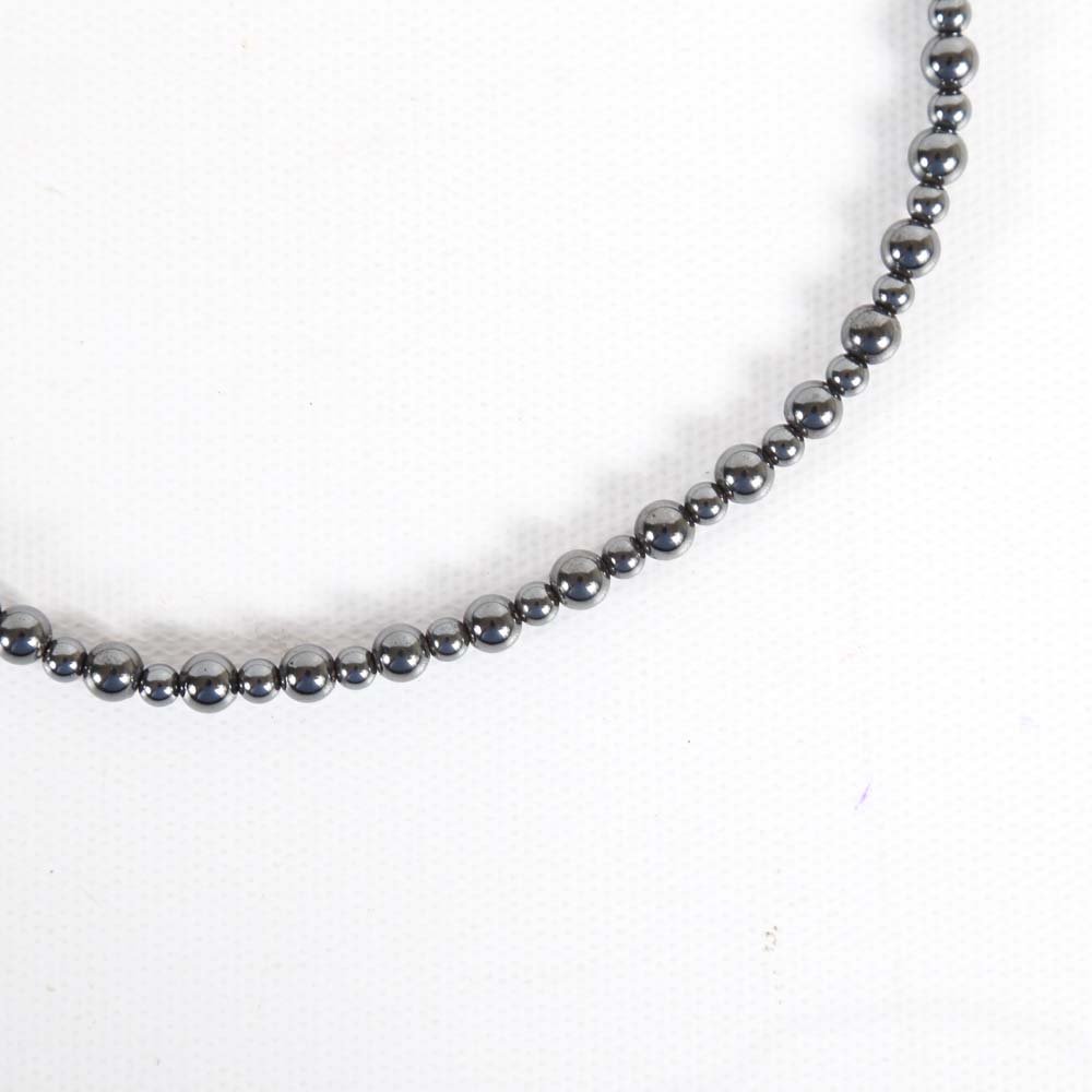 Hematite Necklace and Bracelet Set