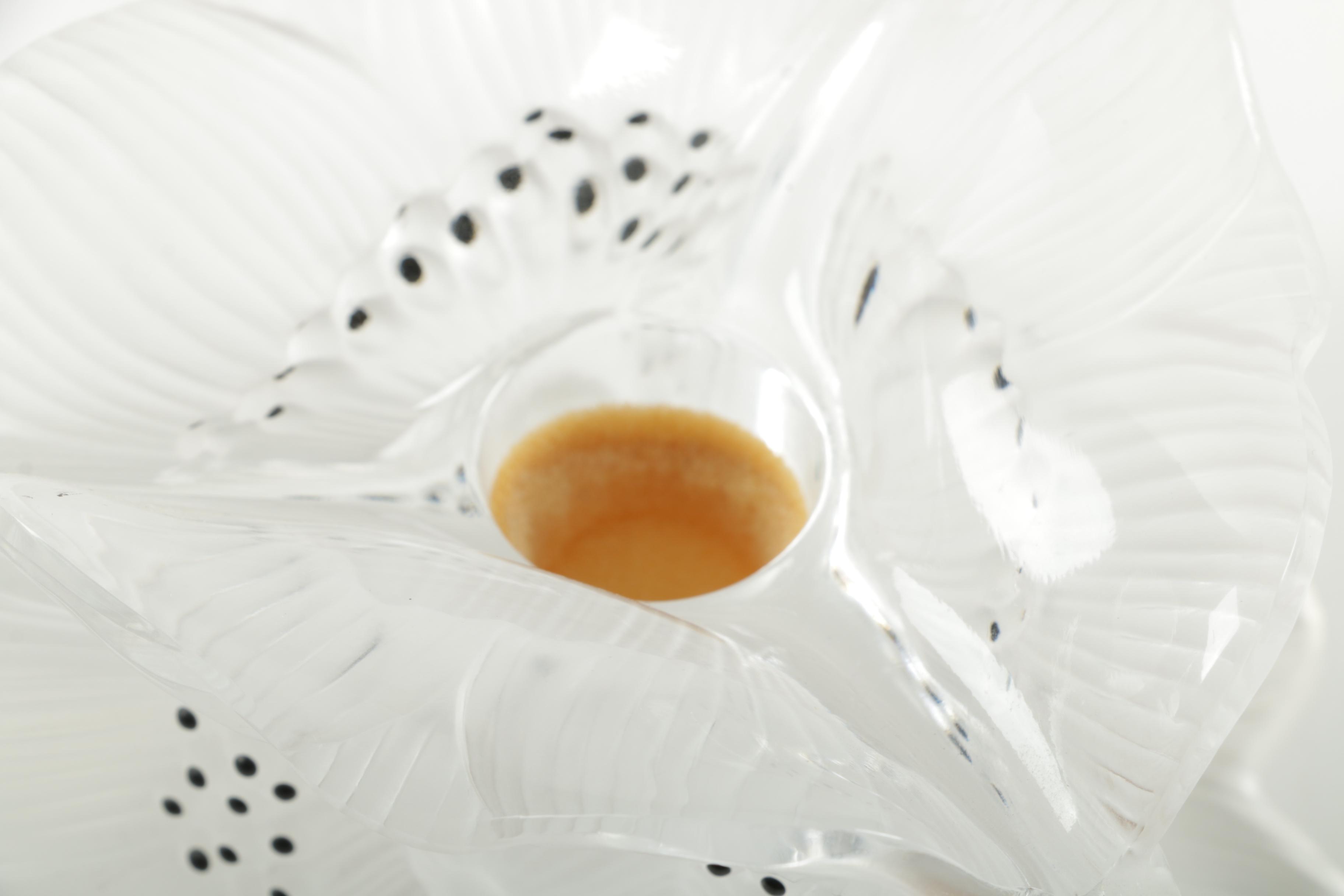 Lalique "Anemone" Candle Holder