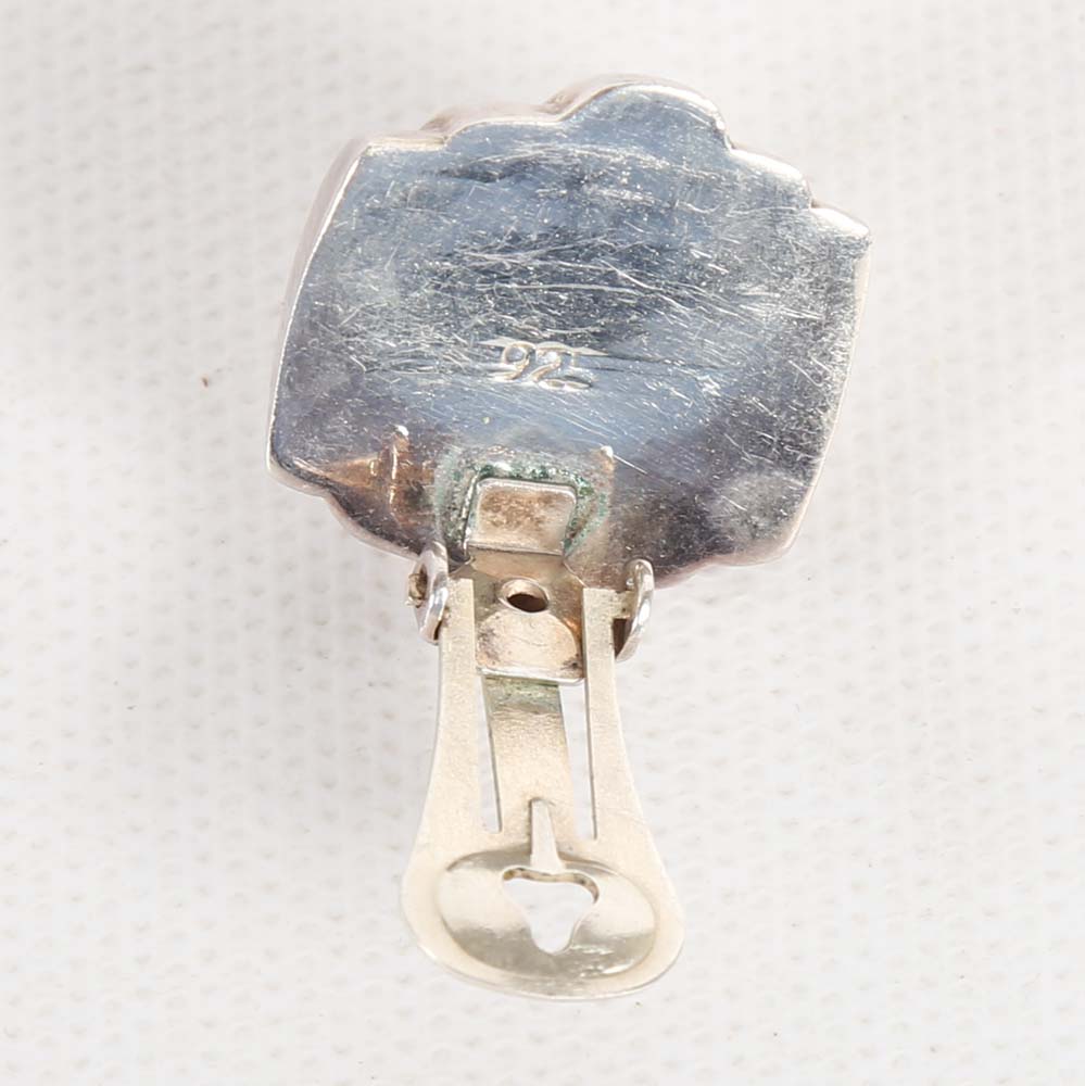 Sterling Silver Clip Earrings