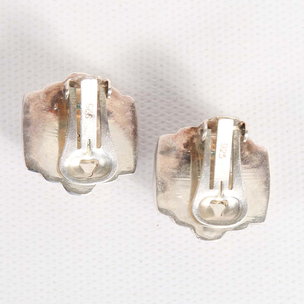 Sterling Silver Clip Earrings