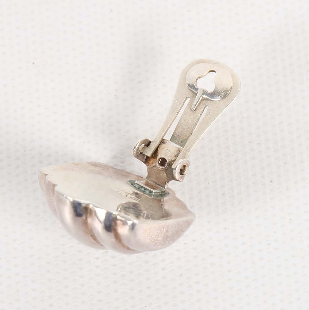 Sterling Silver Clip Earrings