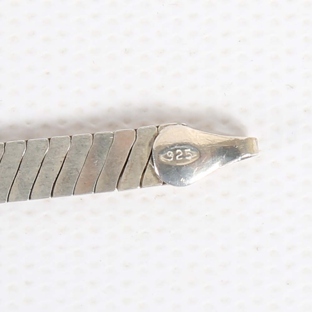 Sterling Silver Snake Chain Necklace