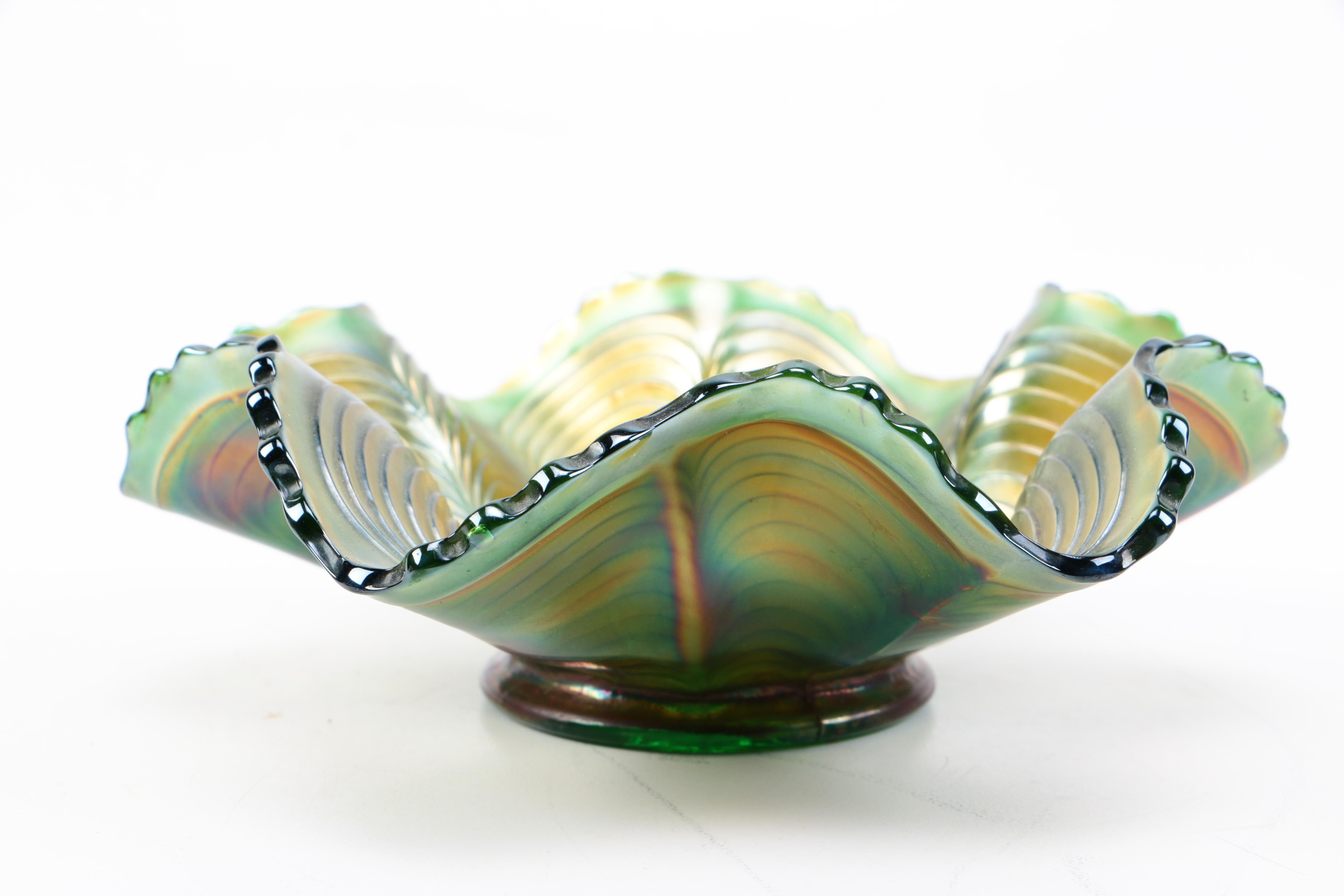 Northwood Carnival Glass Bowl and Others