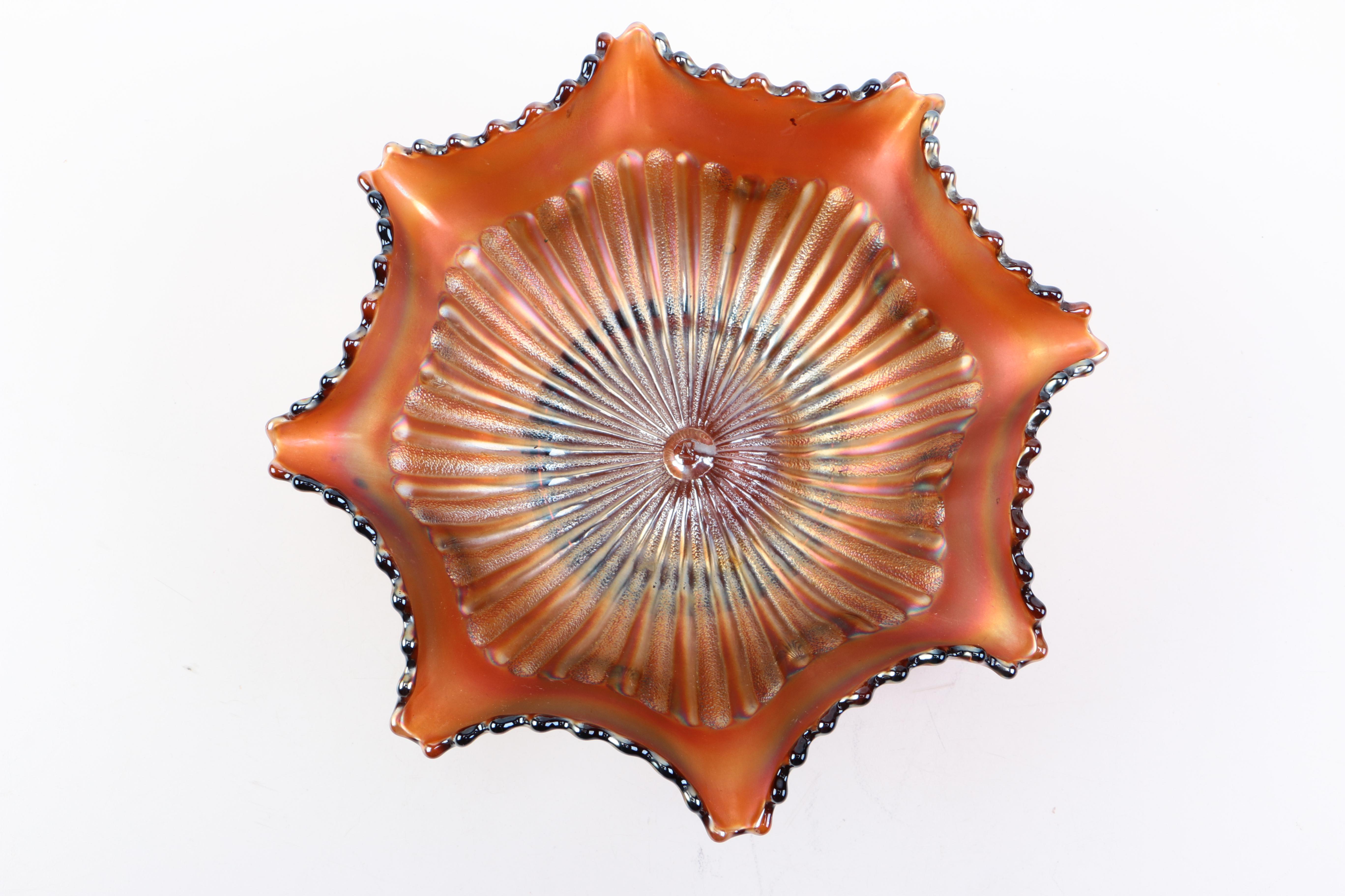 Northwood Carnival Glass Bowl and Others