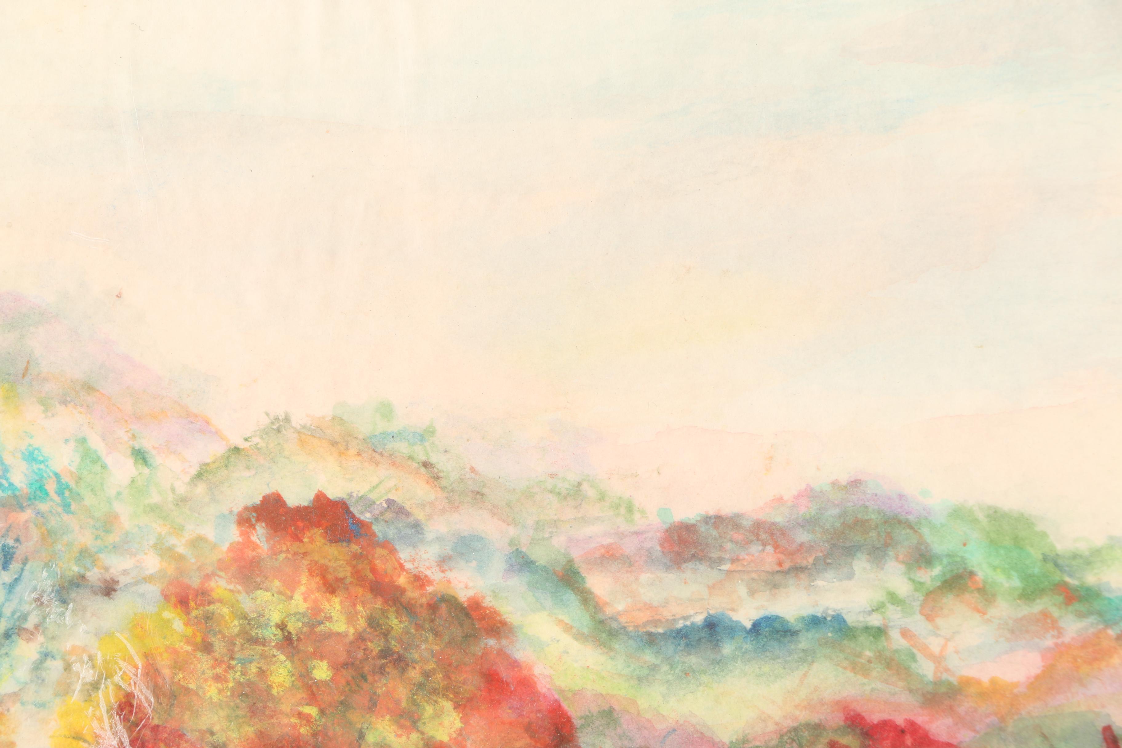 Watercolor Landscape Painting