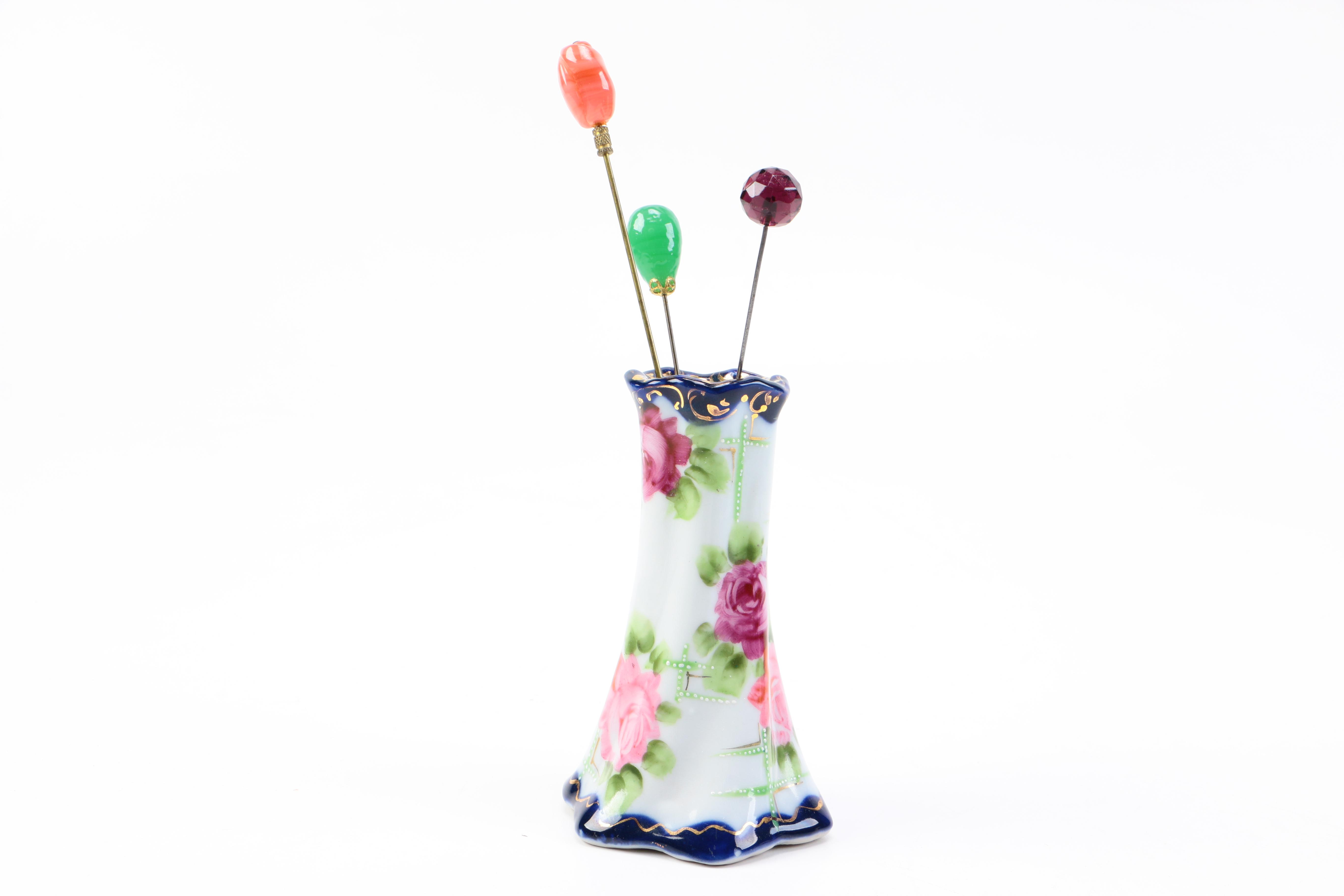 Hat Pins with Holders