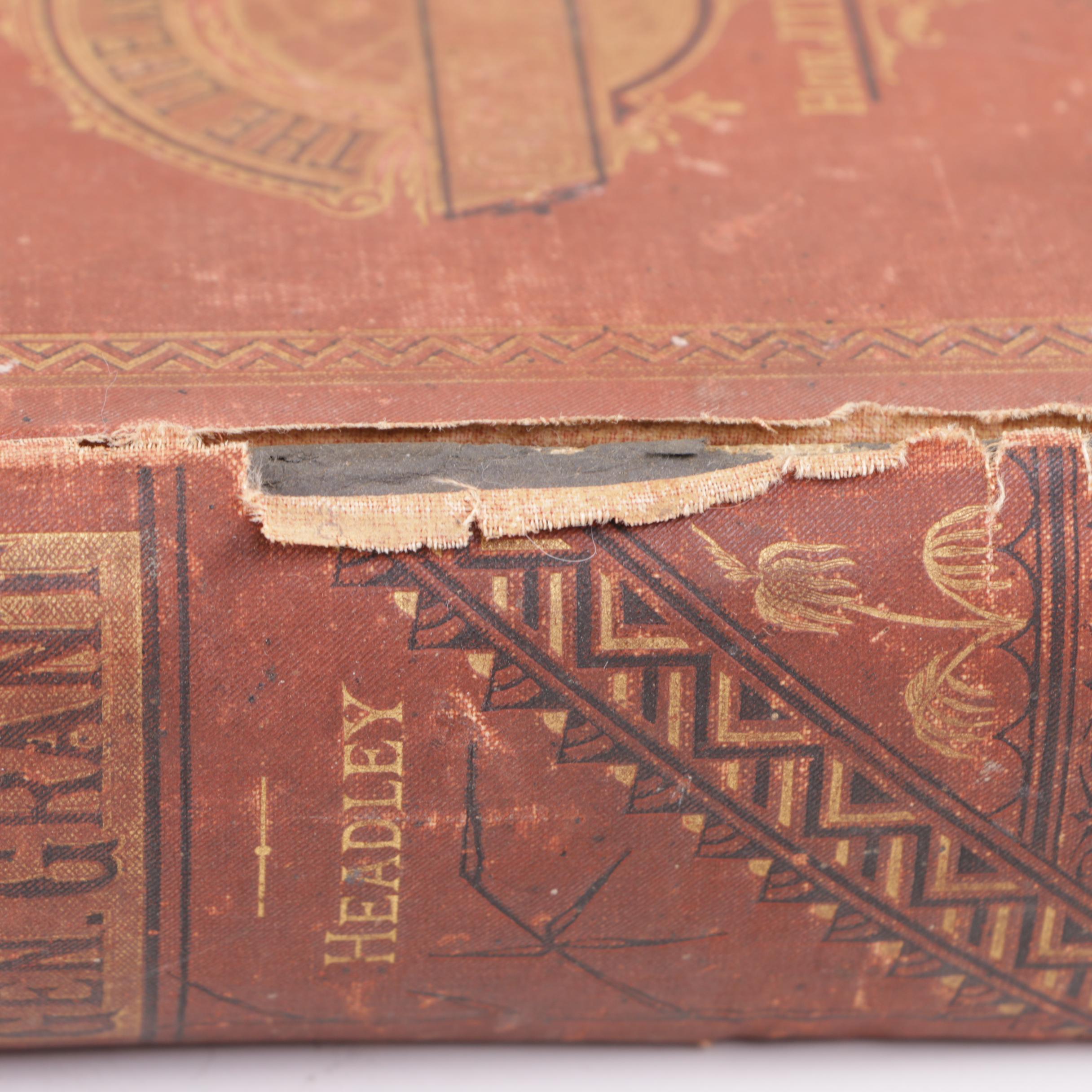 1879 "The Life and Travels of General Grant" by Hon J.T. Headley