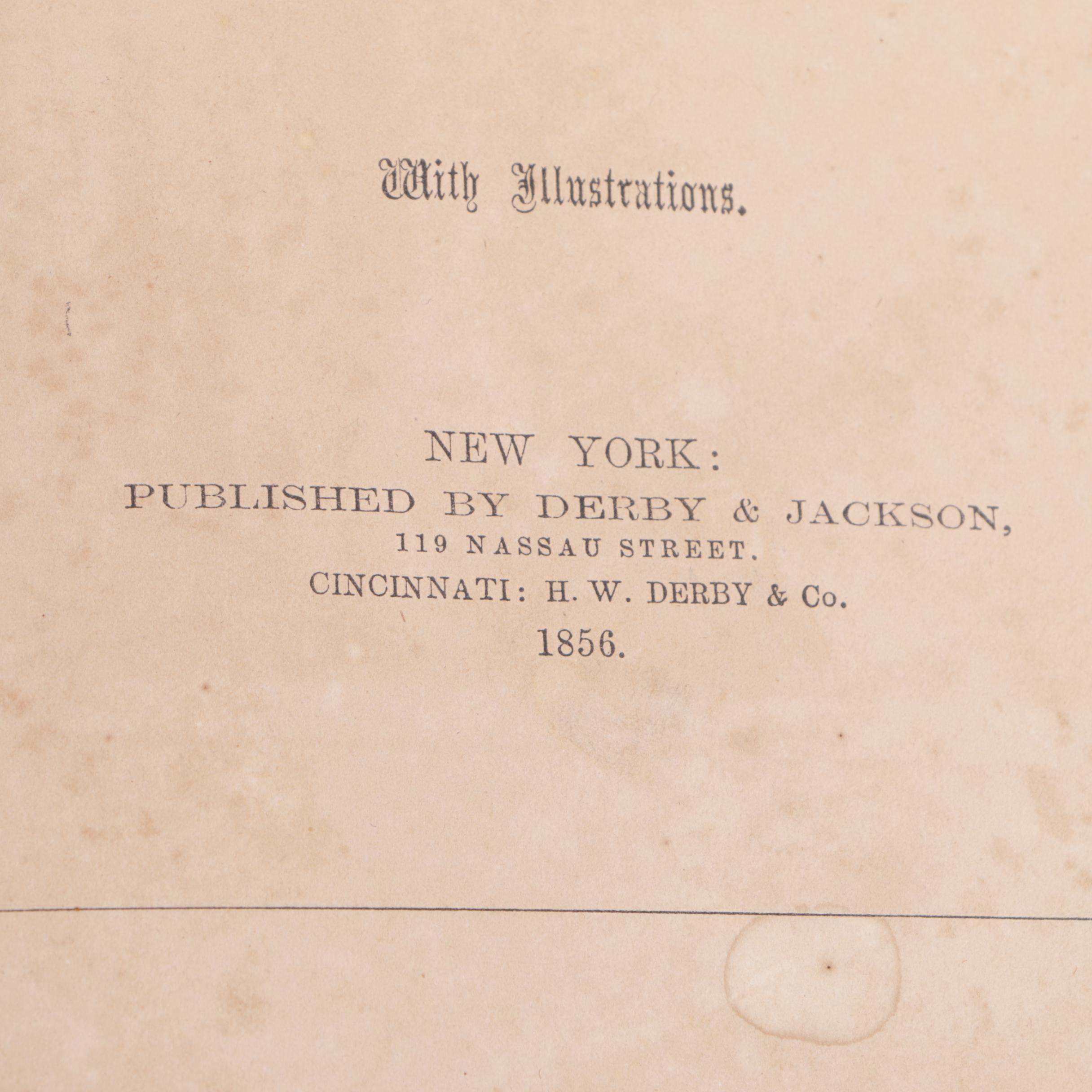 1856 "Wau-bun, the 'Early Day' in the North-West" by Juliette Kinzie