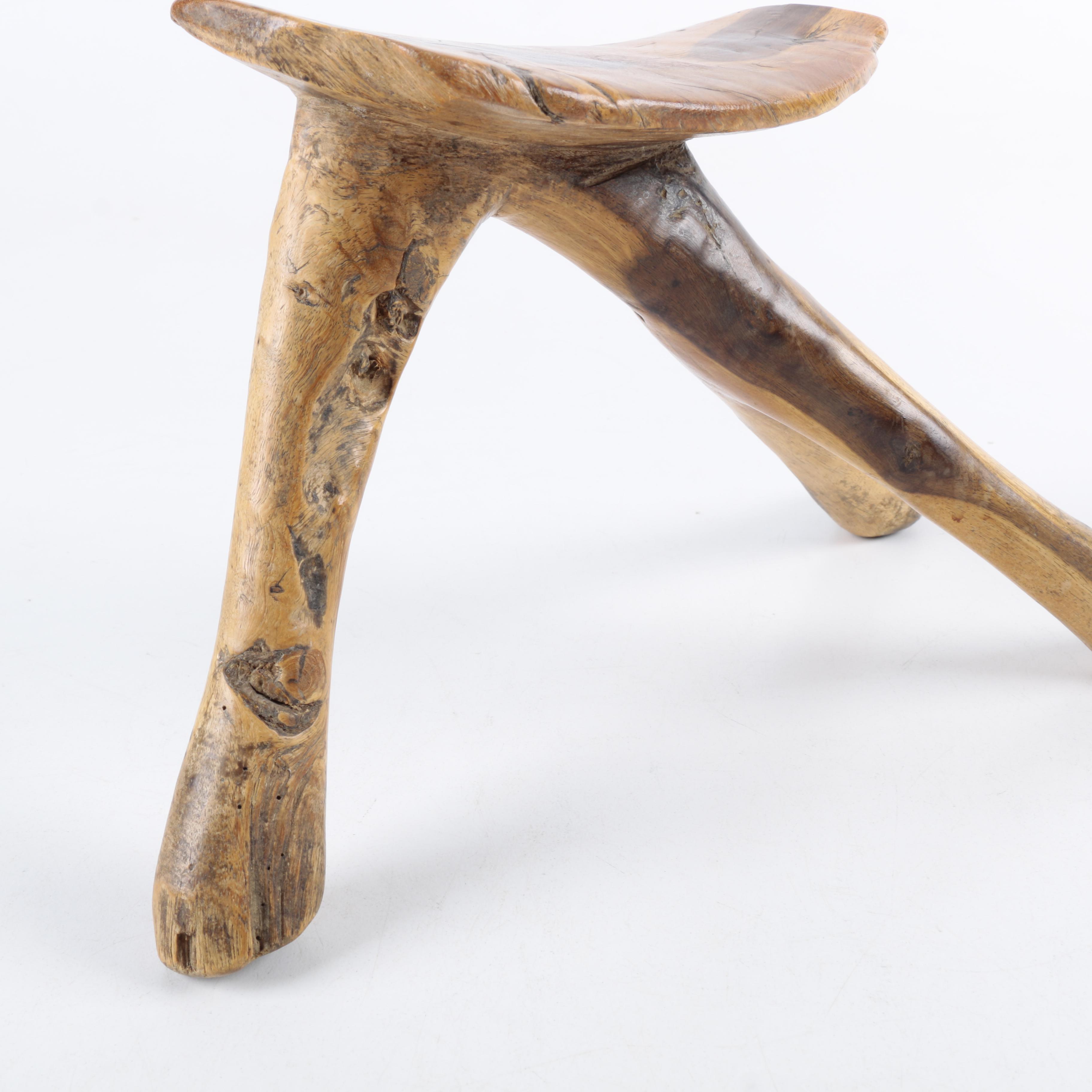 Wooden Puzzle and Stool