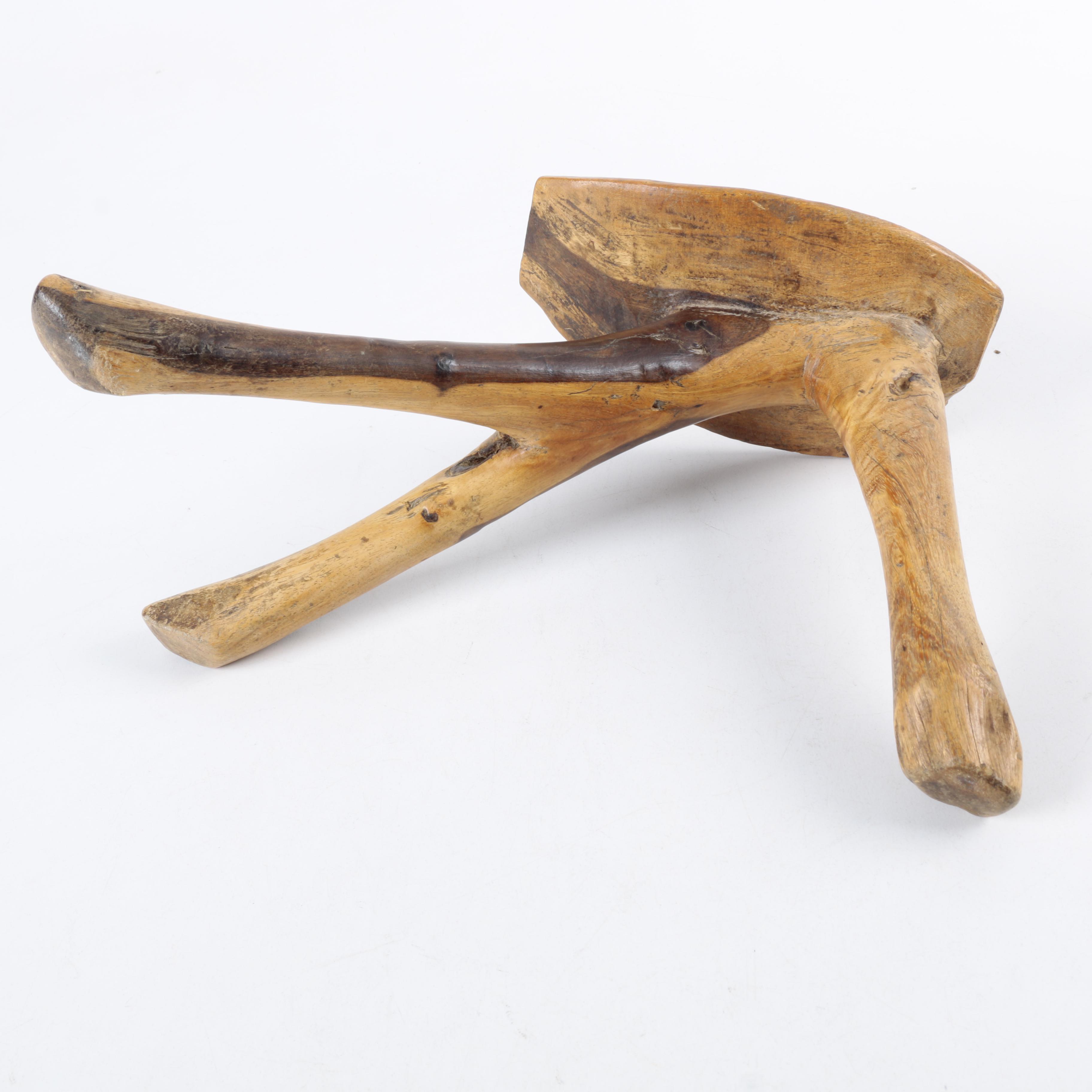 Wooden Puzzle and Stool