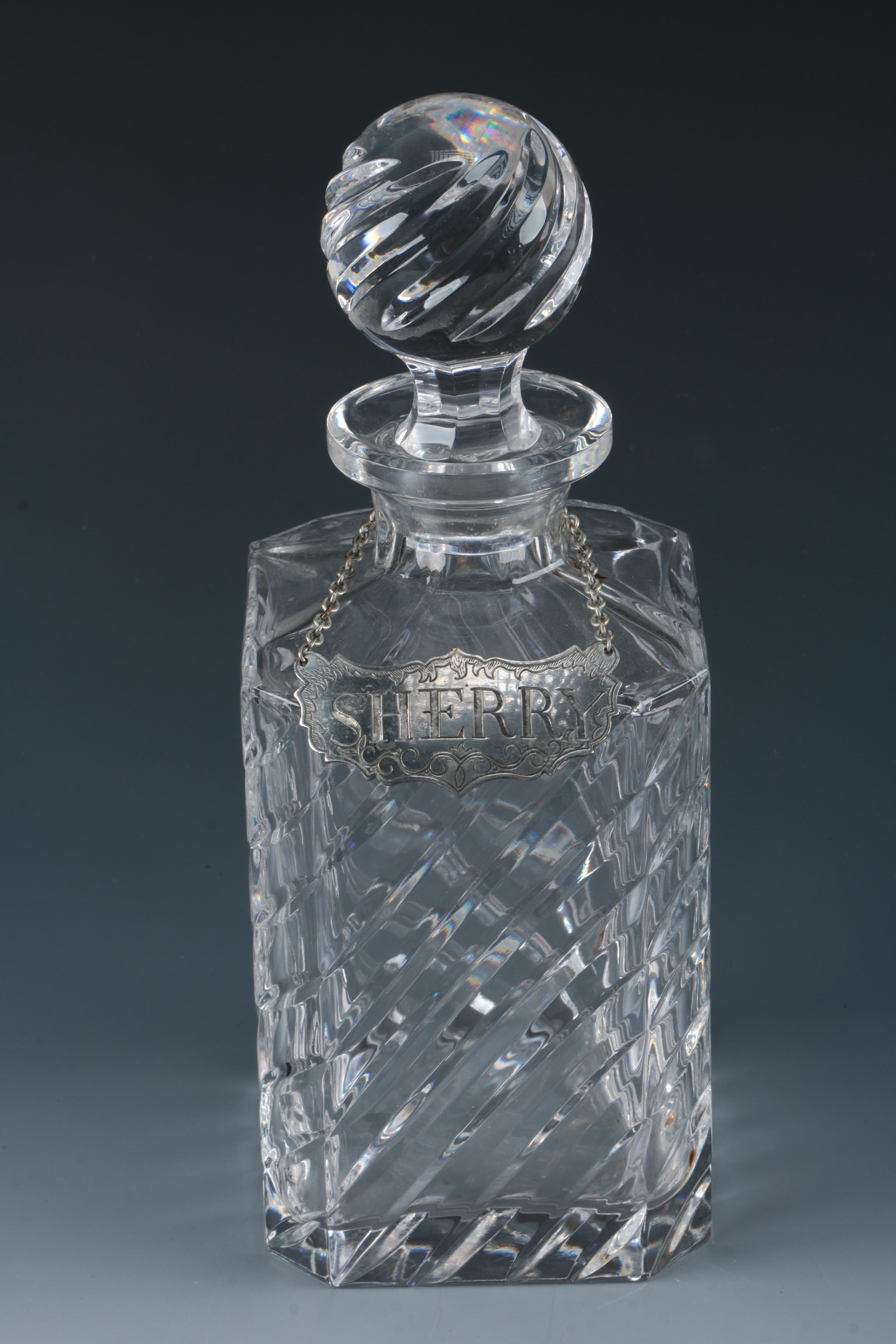 Crystal Liquor Decanters