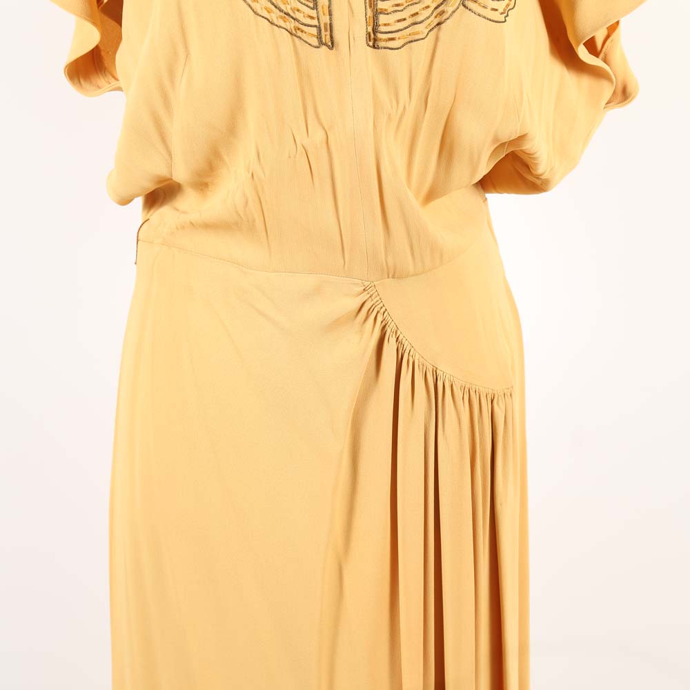 1940s Vintage Fred A. Block Original Dress