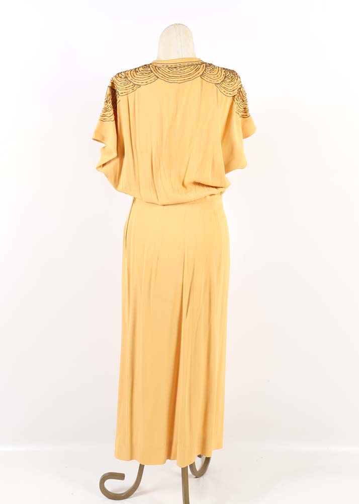 1940s Vintage Fred A. Block Original Dress