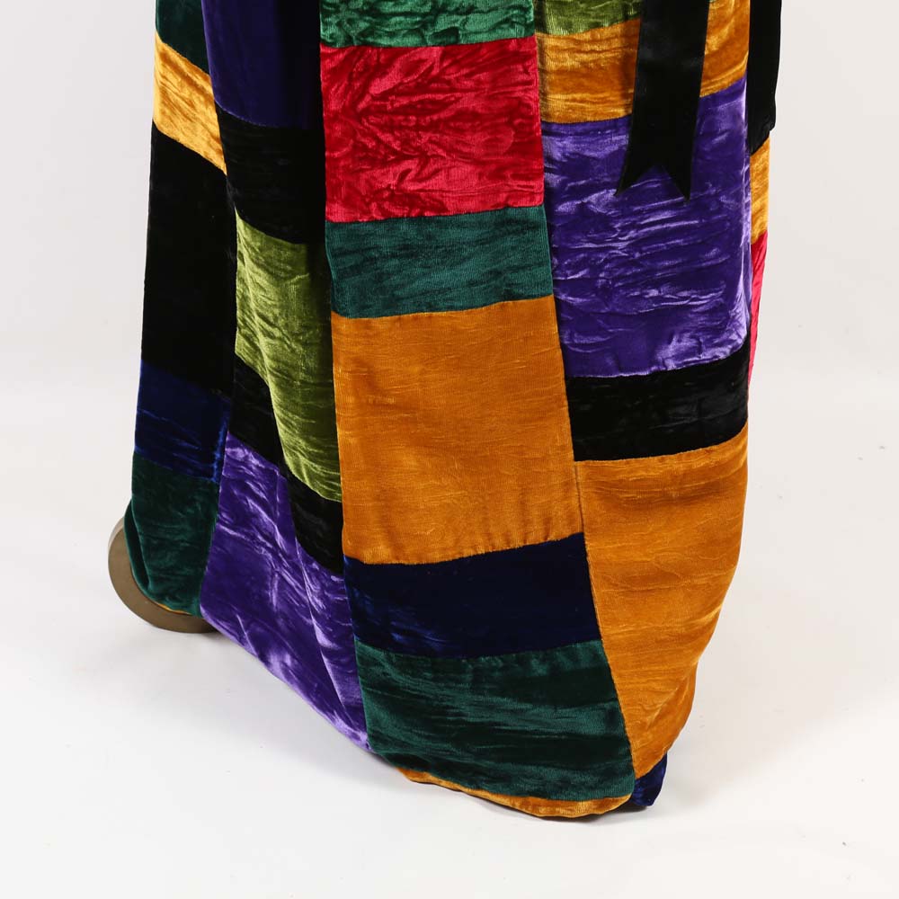 Vintage Mr. Hank Patchwork Velvet Skirt