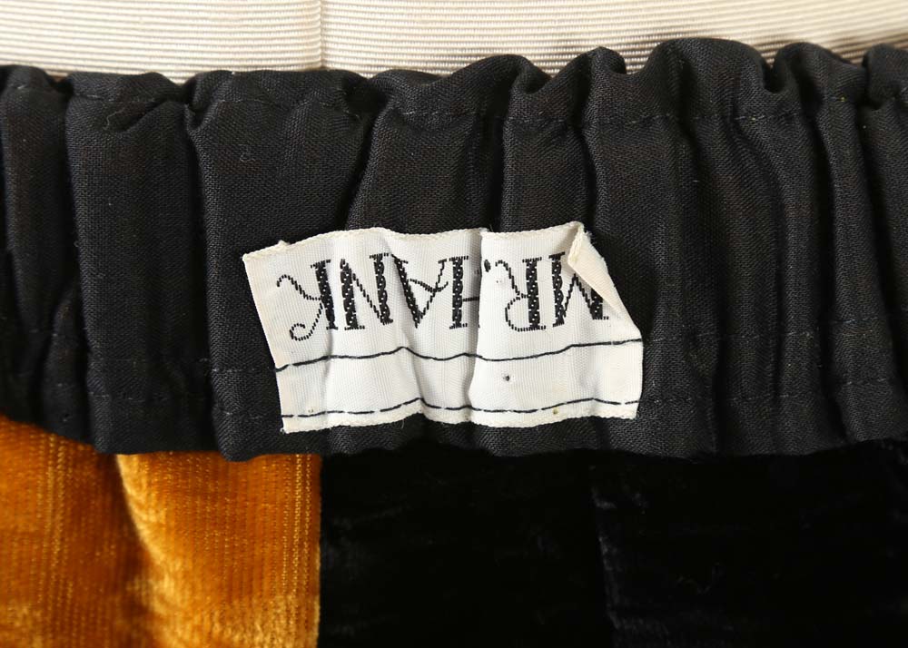Vintage Mr. Hank Patchwork Velvet Skirt