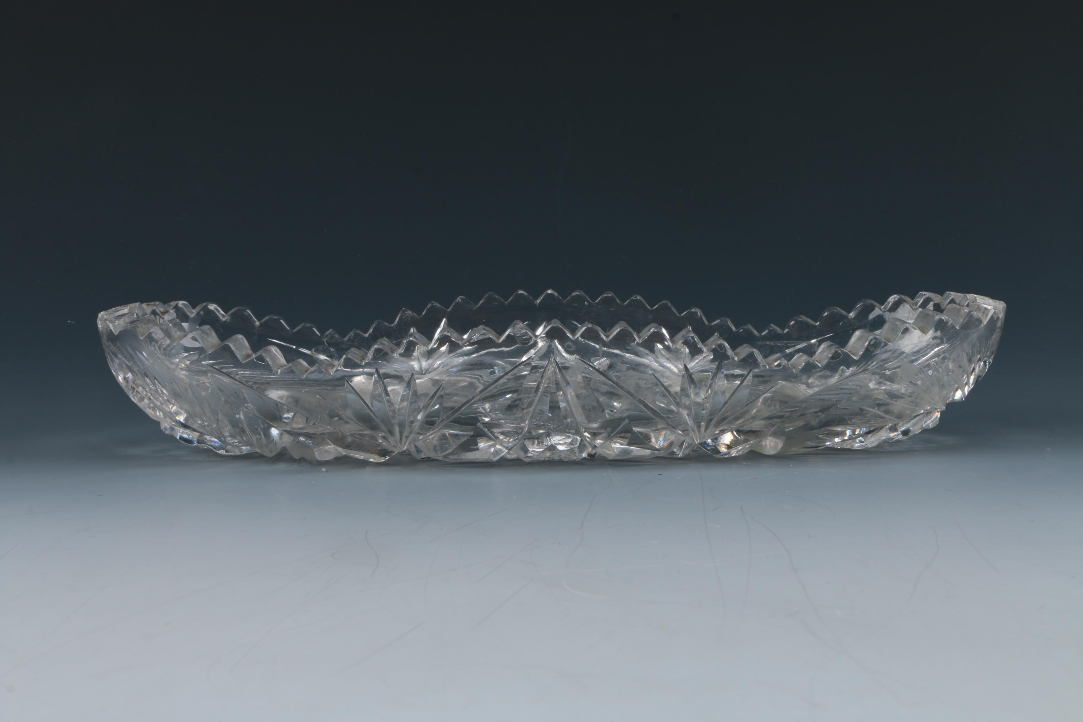 American Brilliant Cut Serving Pieces