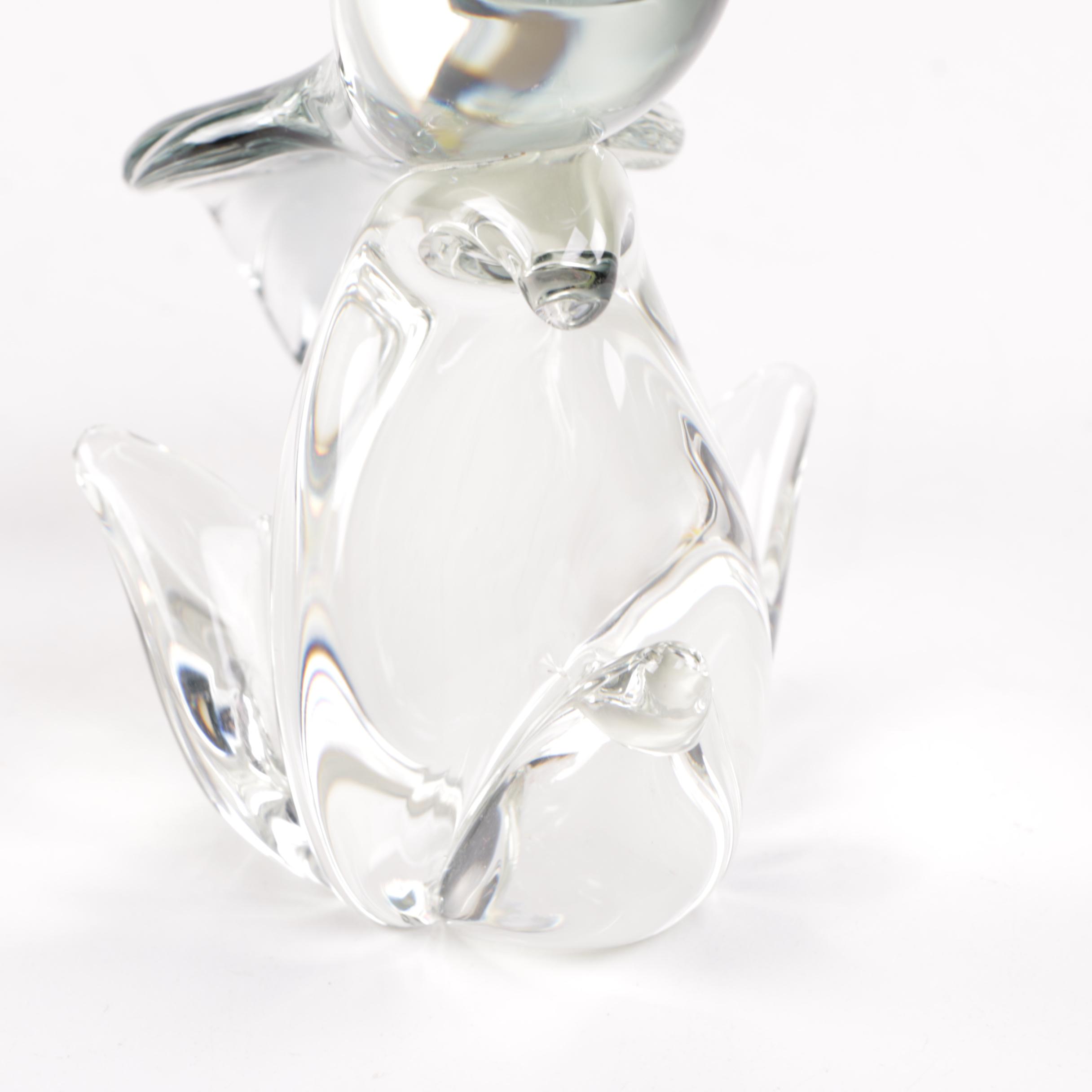 Art Glass Cockatoo Figurine