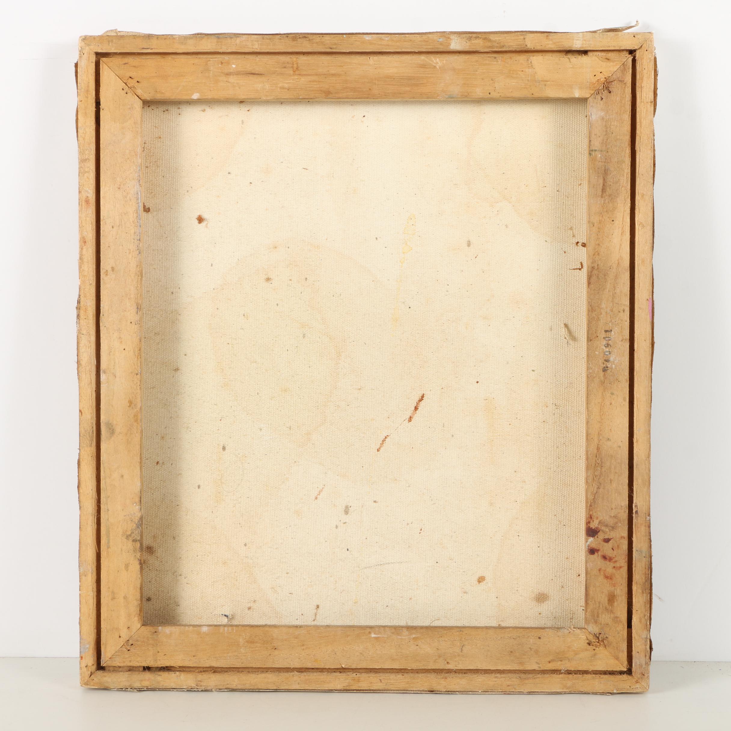 Tanka Kryjevski Oil Portrait of a Young Woman "Face"