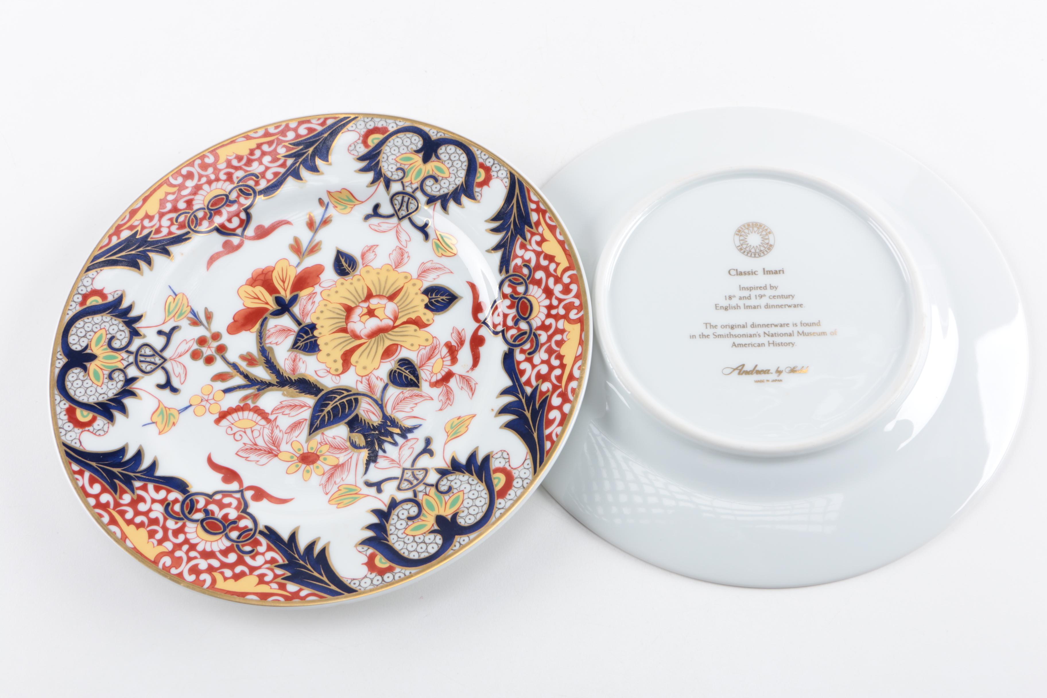 Collection of Andrea by Sadek "Classic Imari" Decorative Plates